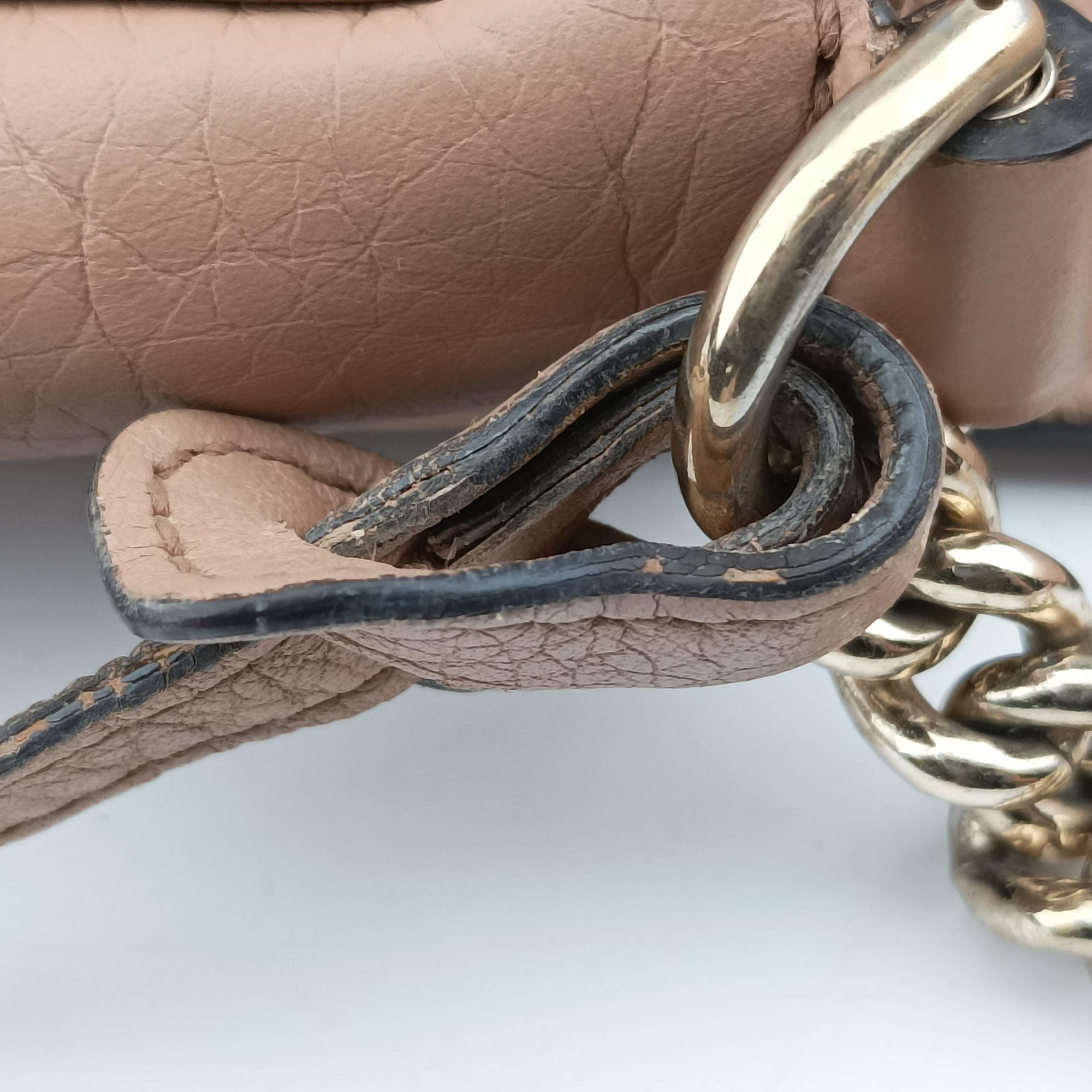 Pre-owned Gucci SOHO Beige Leather 336752 shoulderbag | stylenewstar