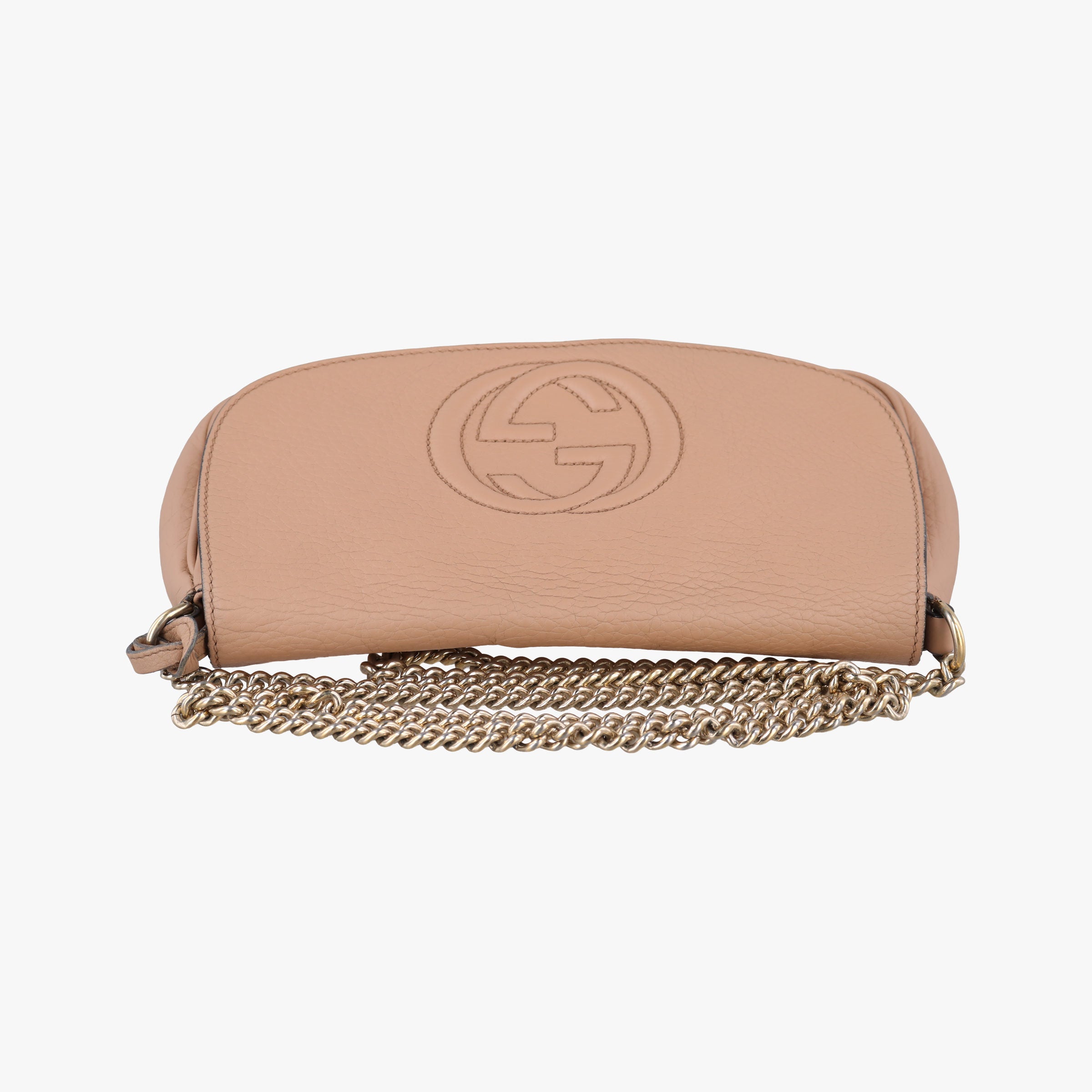 Pre-owned Gucci SOHO Beige Leather 336752 shoulderbag | stylenewstar