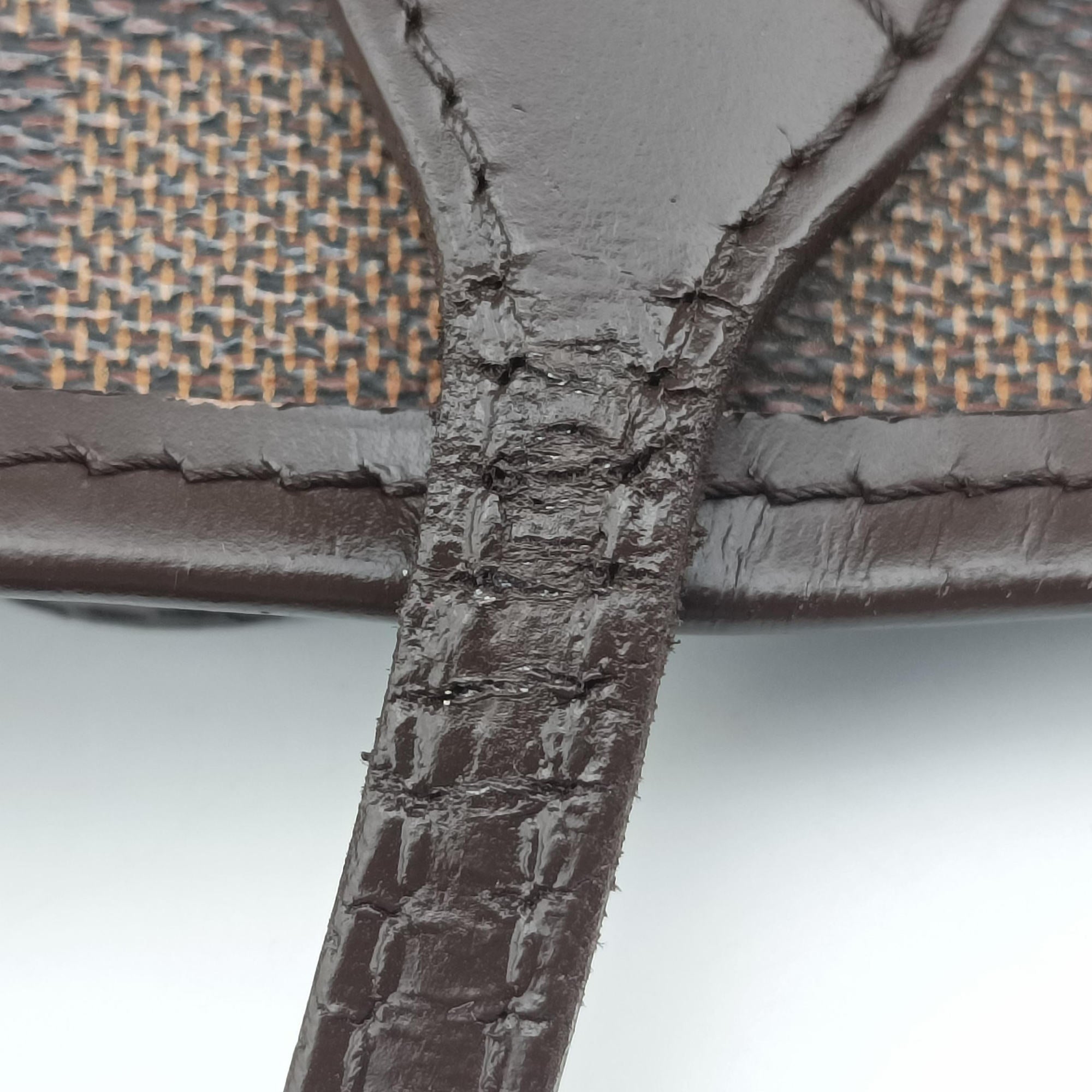 Pre-owned Louis Vuitton NEVERFULL MM EBENE Damier Canvas N51105 shoulderbag | stylenewstar