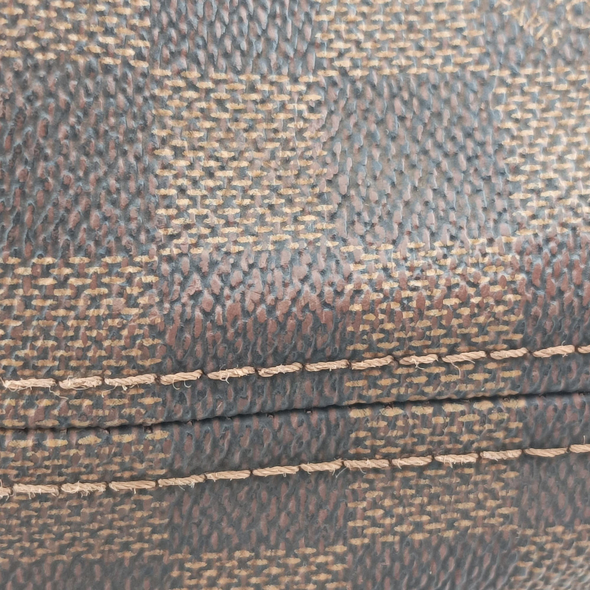 Pre-owned Louis Vuitton NEVERFULL MM EBENE Damier Canvas N51105 shoulderbag | stylenewstar