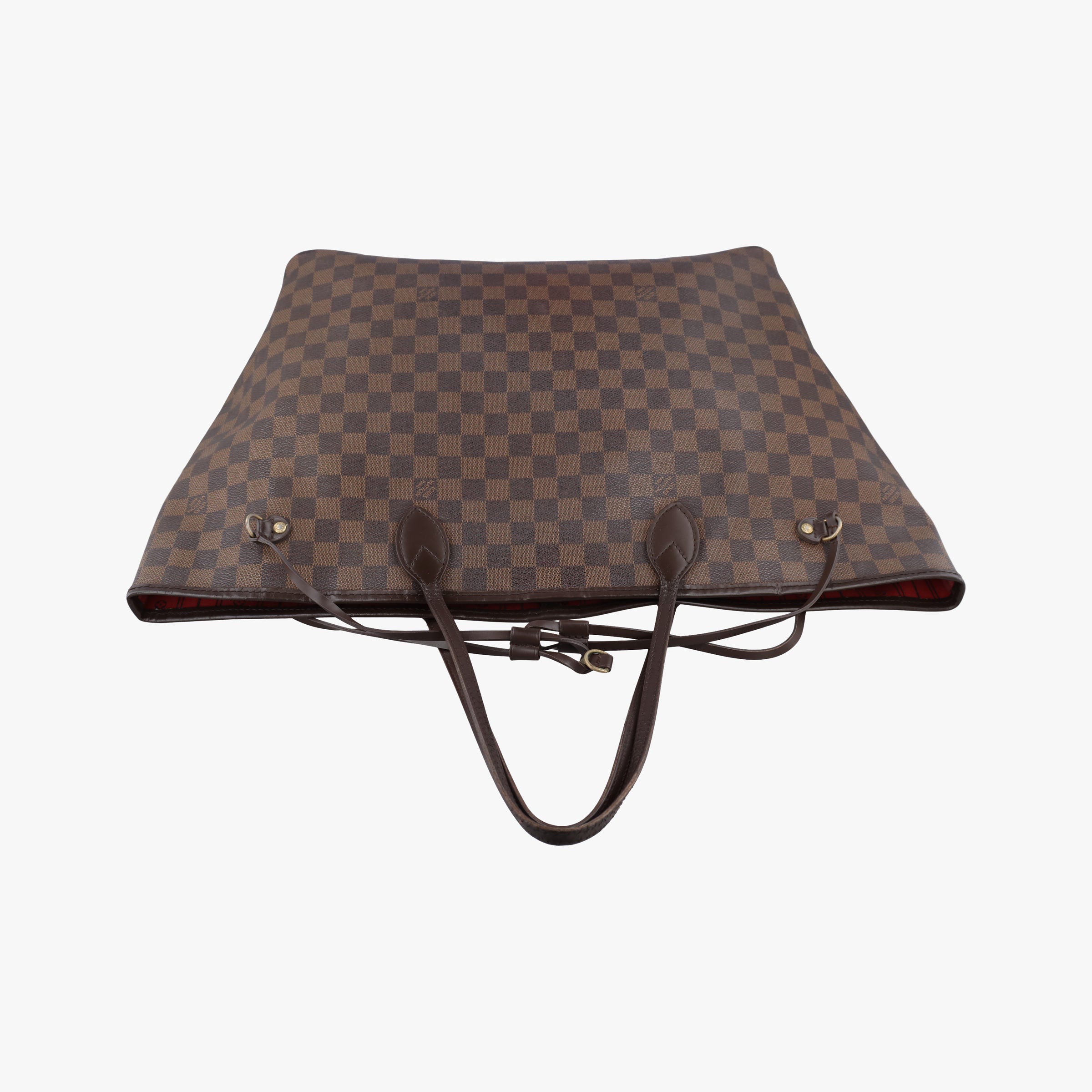Pre-owned Louis Vuitton NEVERFULL MM EBENE Damier Canvas N51105 shoulderbag | stylenewstar