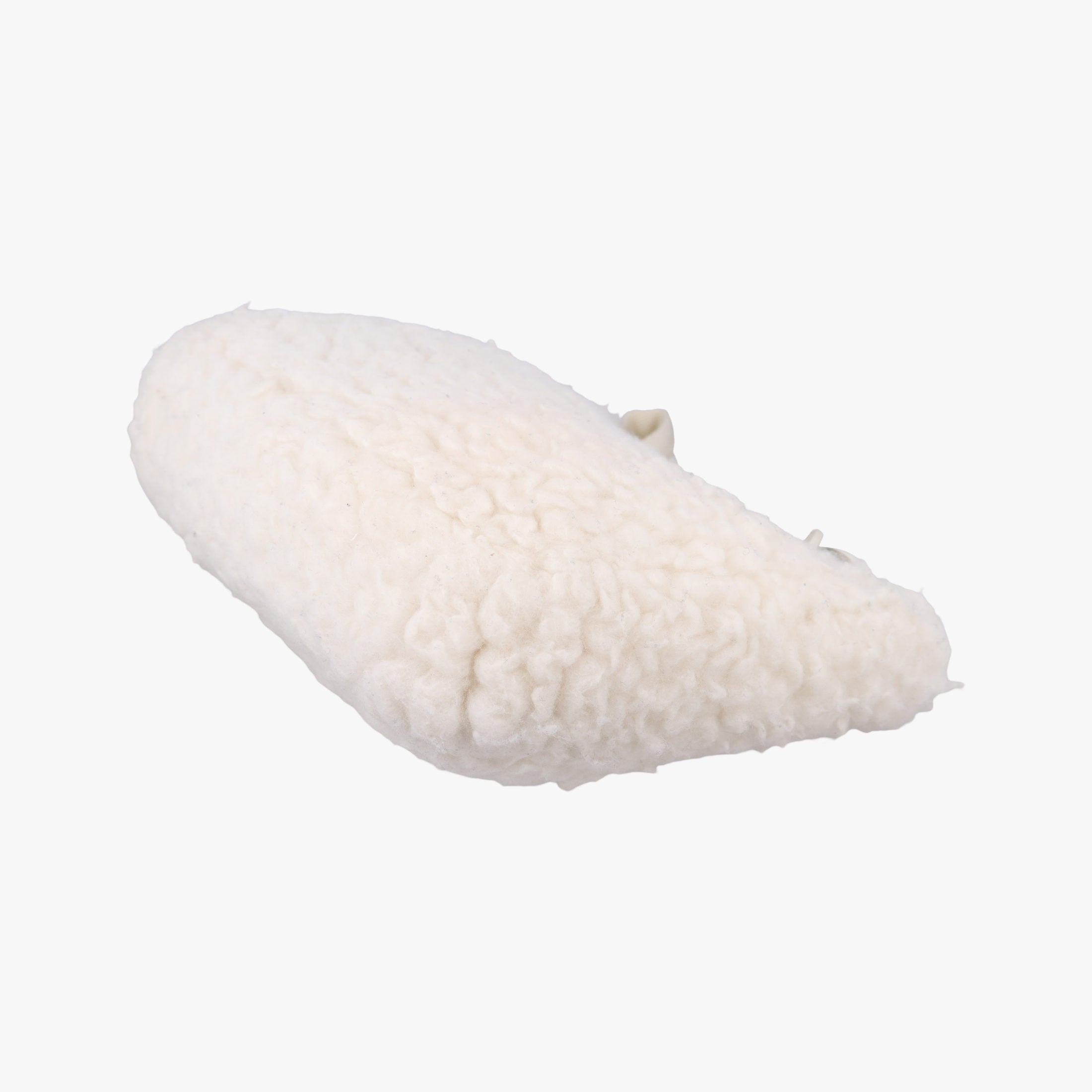 Pre-owned Prada Re-Edition 2000 White Sheep Fur × Nylon Trims 1NE515 handbag | stylenewstar