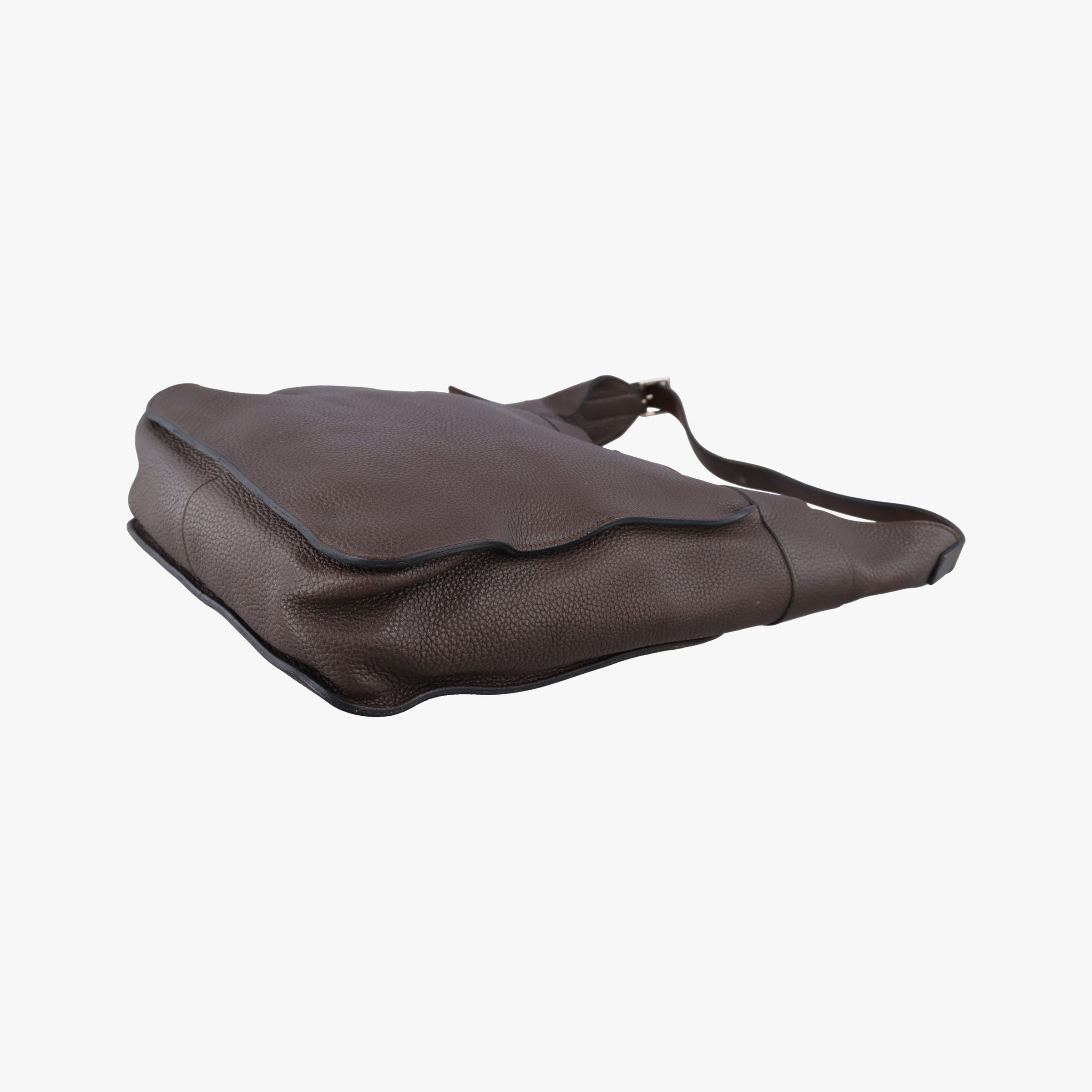 Pre-owned Hermes Marwari  Brown Taurillon Clemence  shoulderbag | stylenewstar