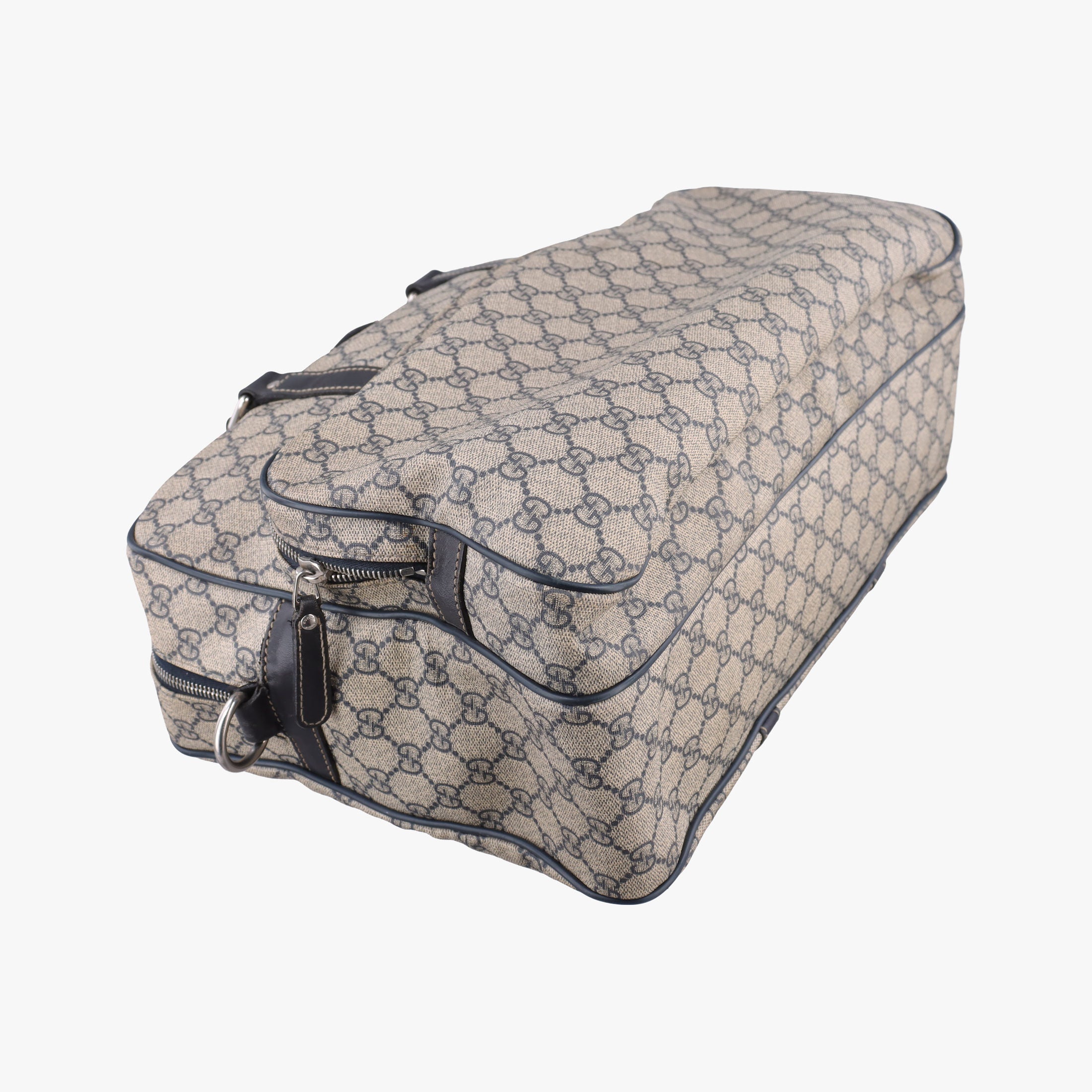 Secondhand Gucci Business Brown × Beige PVC coated canvas 246478 shoulderbag | stylenewstar
