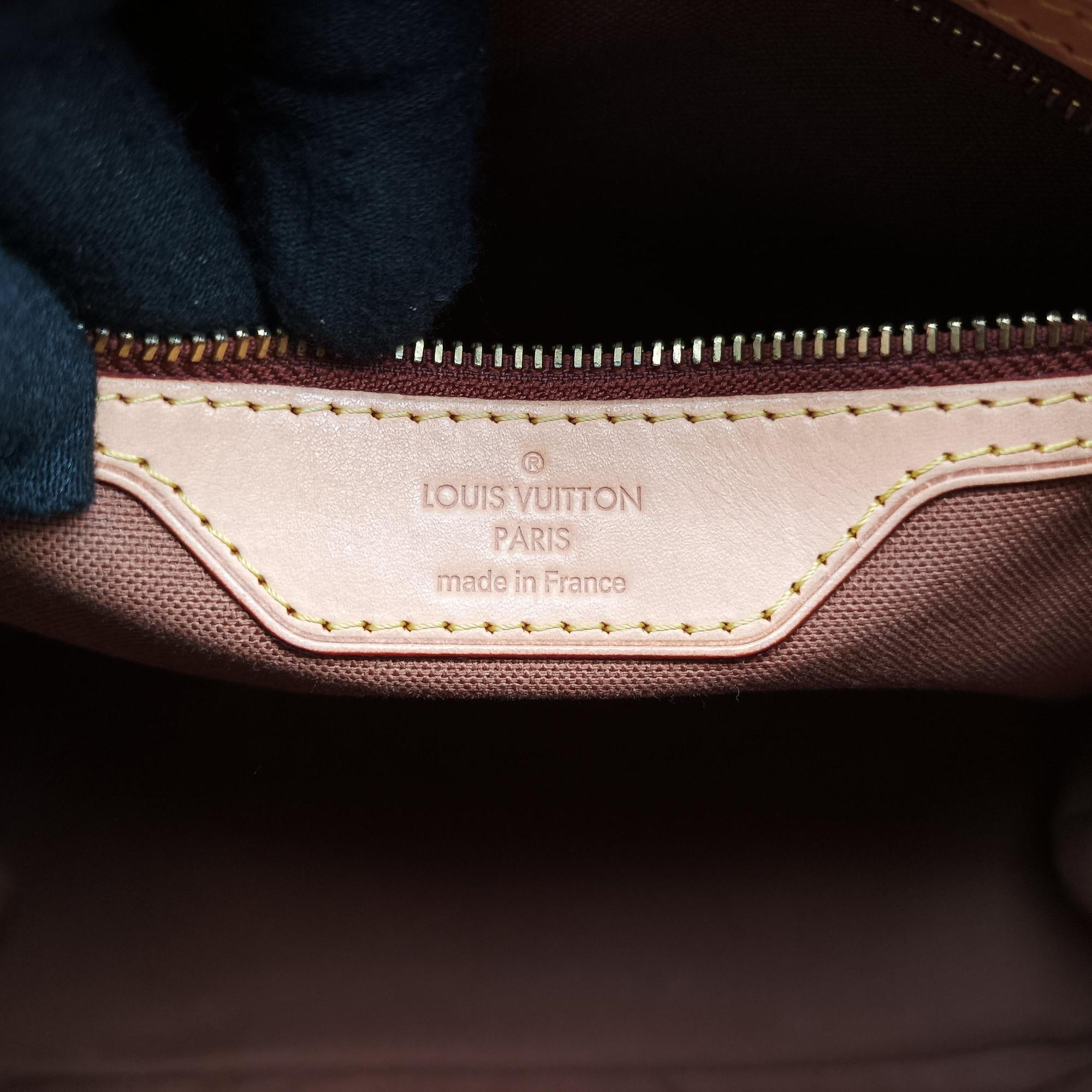 Pre-owned Louis Vuitton Batignolles Vertical Brown Monogram Canvas M51153 shoulderbag | stylenewstar