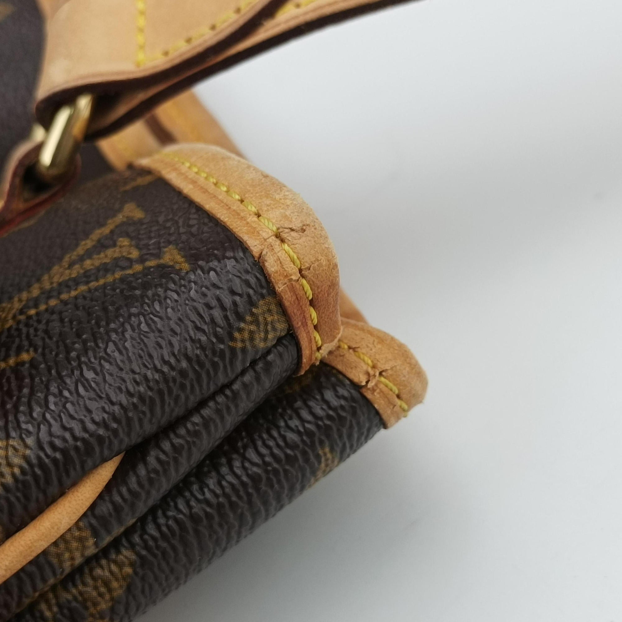 Pre-owned Louis Vuitton Batignolles Vertical Brown Monogram Canvas M51153 shoulderbag | stylenewstar