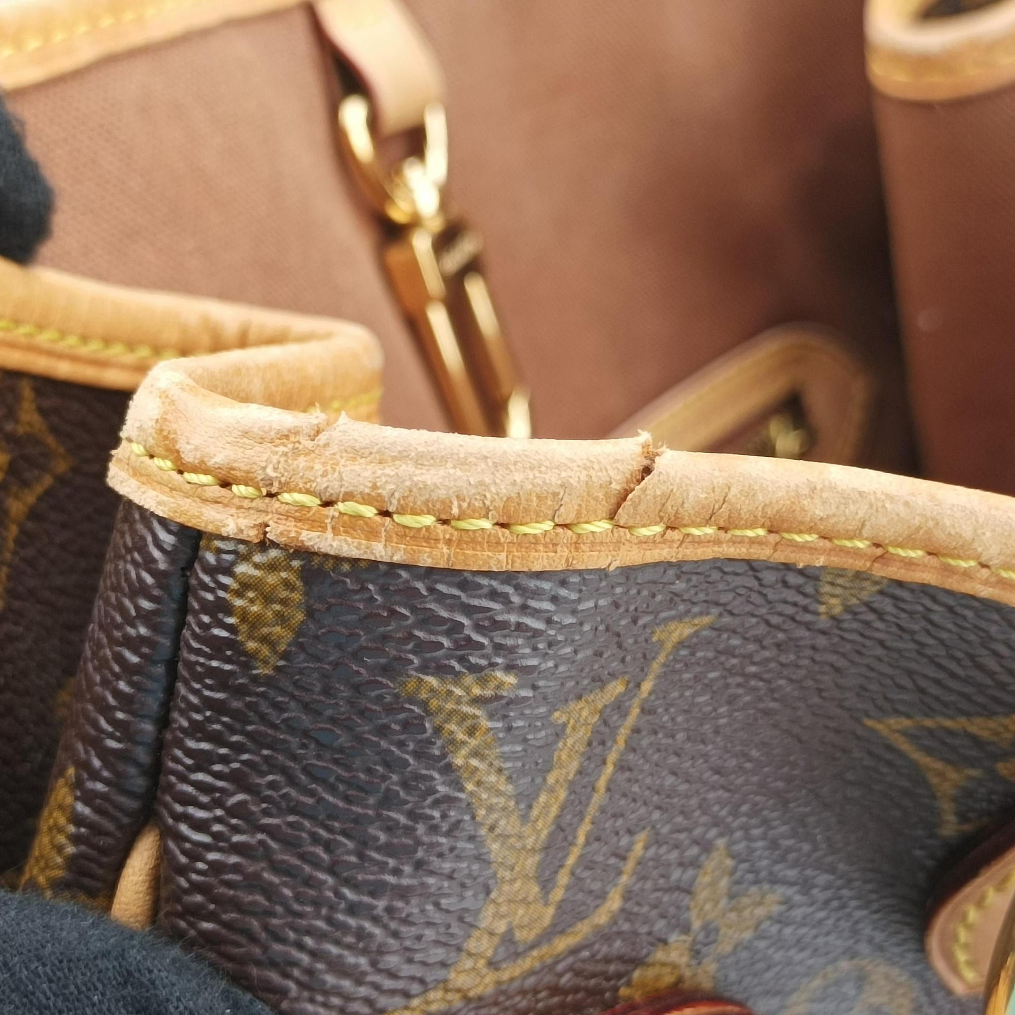 Pre-owned Louis Vuitton Batignolles Vertical Brown Monogram Canvas M51153 shoulderbag | stylenewstar