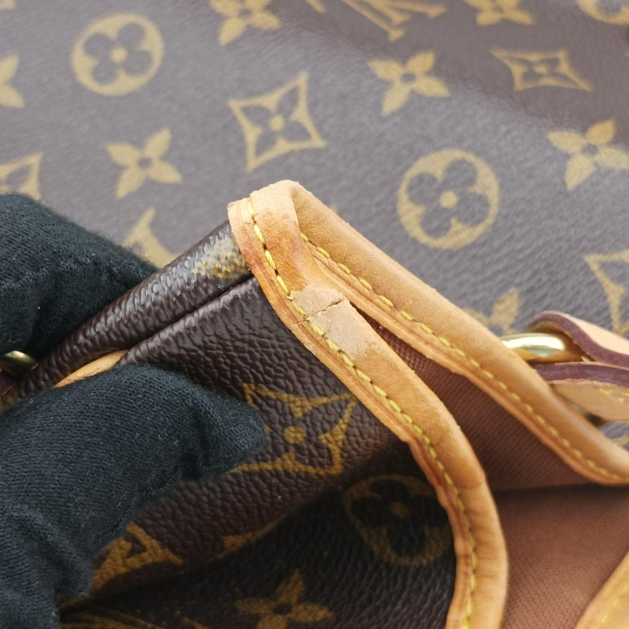 Pre-owned Louis Vuitton Batignolles Vertical Brown Monogram Canvas M51153 shoulderbag | stylenewstar