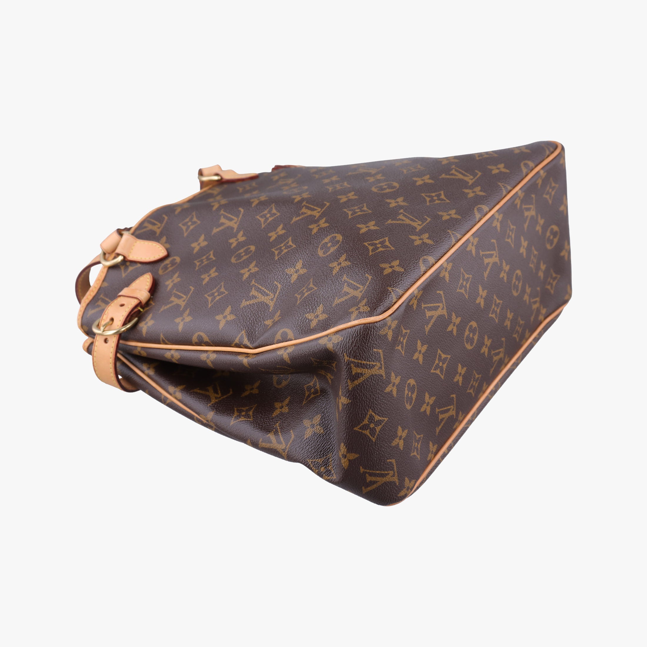 Pre-owned Louis Vuitton Batignolles Vertical Brown Monogram Canvas M51153 shoulderbag | stylenewstar