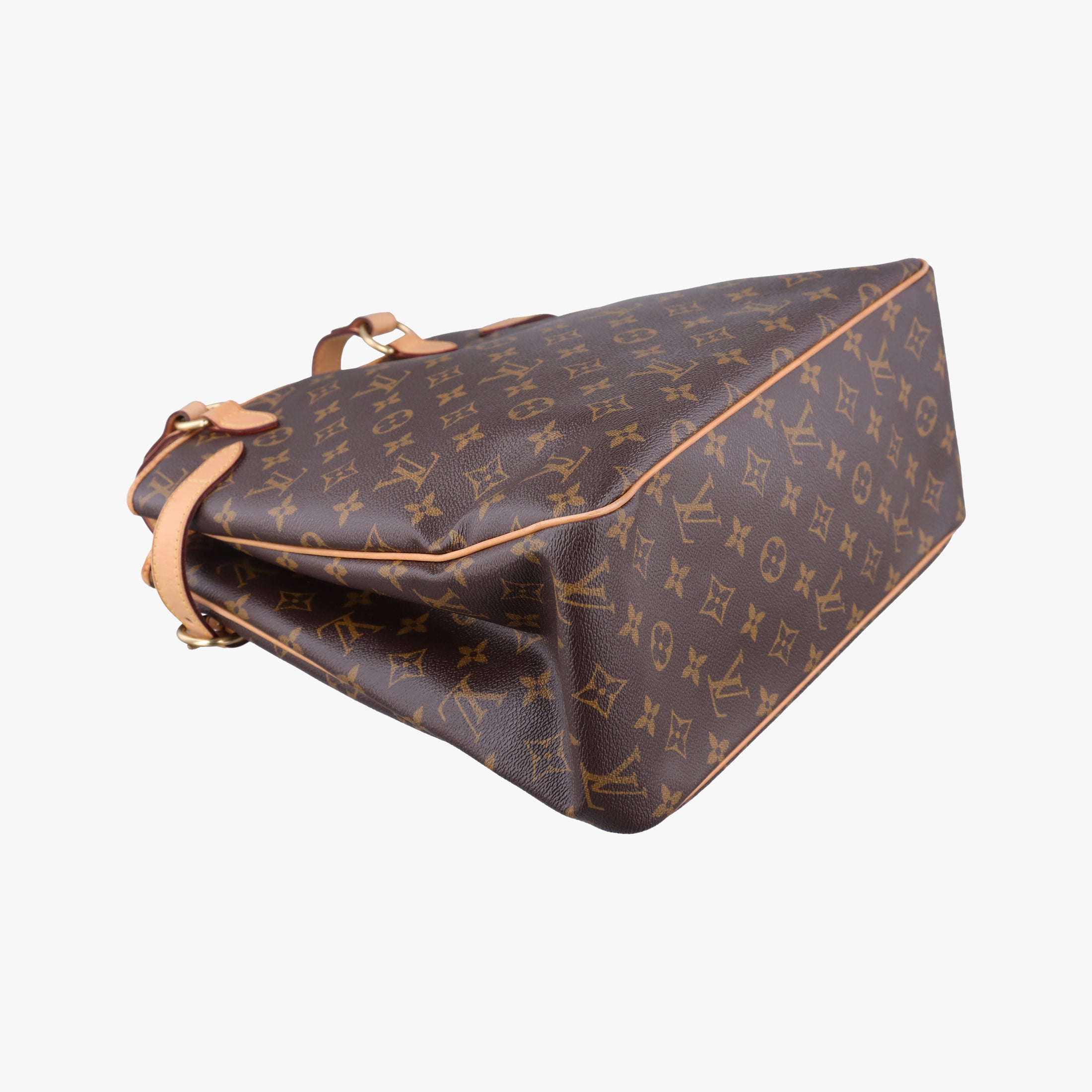 Pre-owned Louis Vuitton Batignolles Vertical Brown Monogram Canvas M51153 shoulderbag | stylenewstar