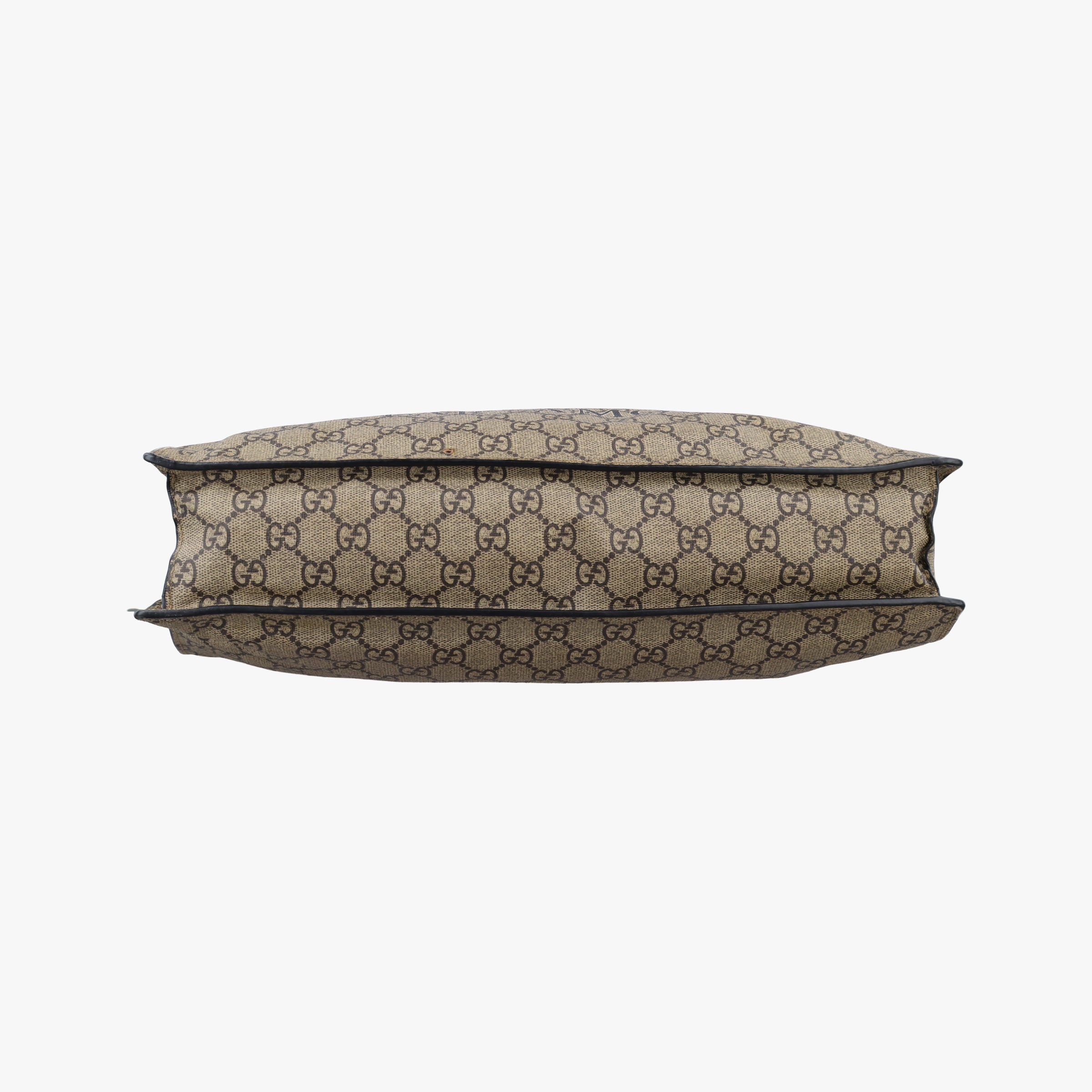 Pre-owned Gucci GG Supreme Tiger Brown PVC coated canvas 450950 handbag | stylenewstar