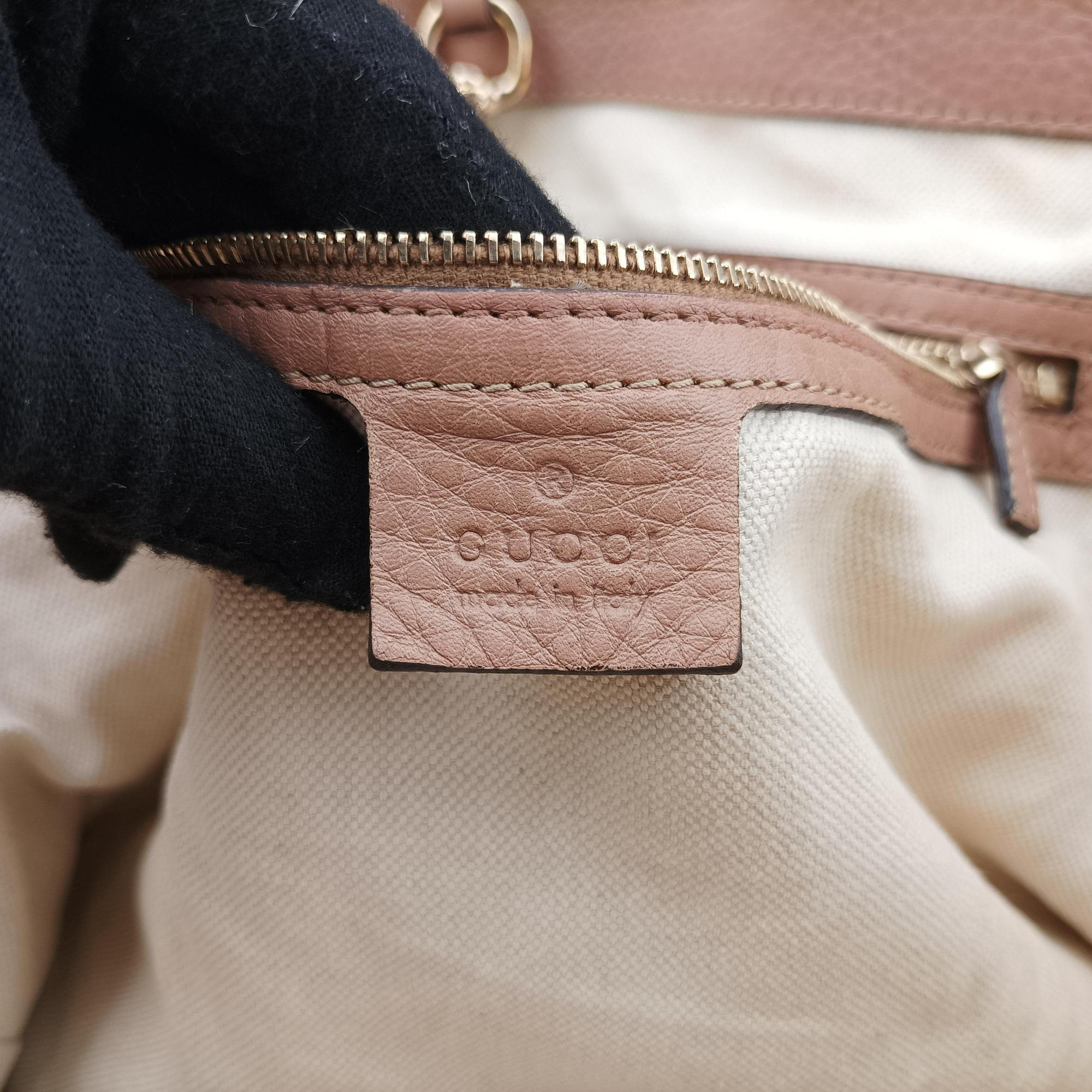 Pre-owned Gucci Bella Bamboo Tassel fringe Pink Leather 269945 handbag | stylenewstar