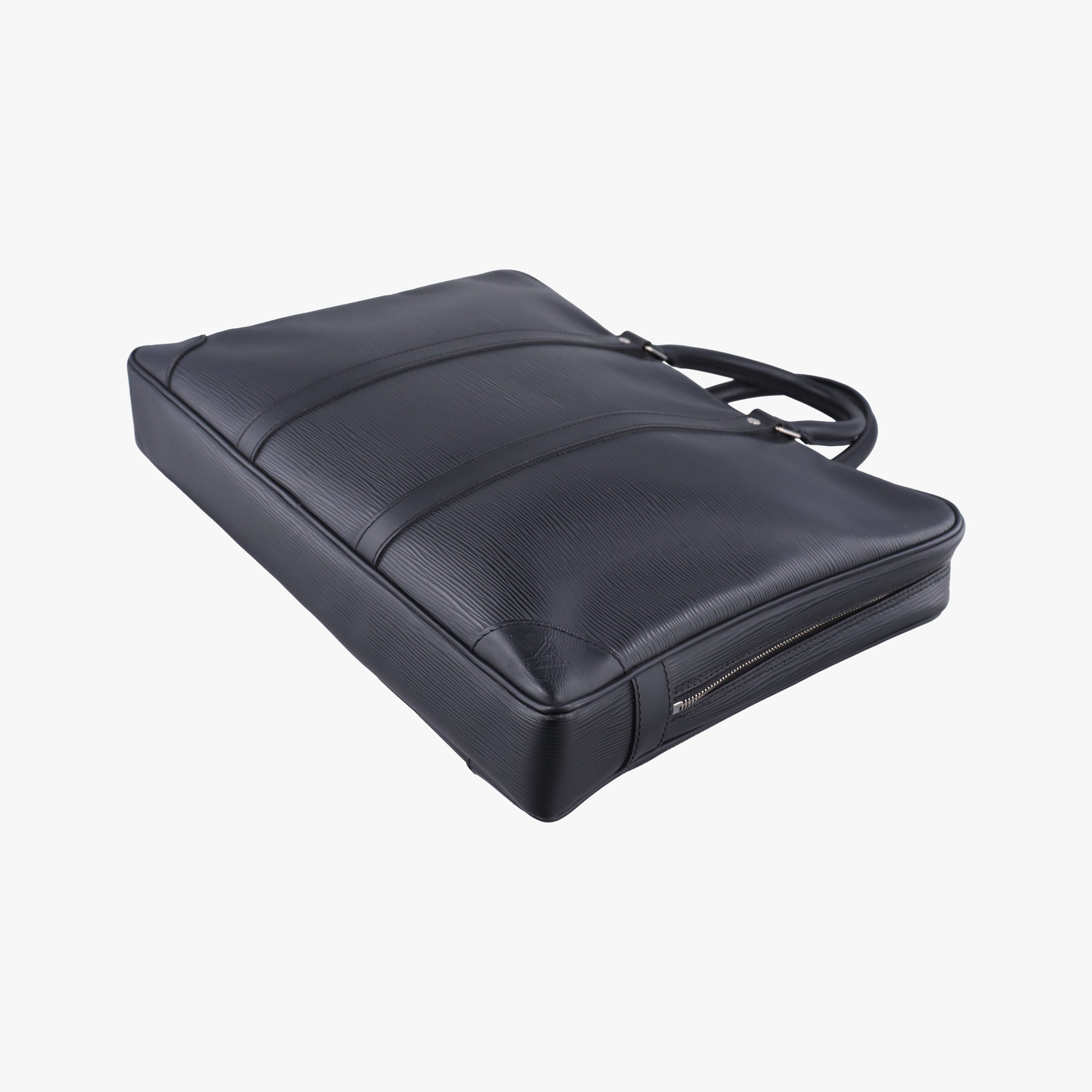 Secondhand Louis Vuitton Porto Document Voyage Noir Epi M59162 handbag | stylenewstar