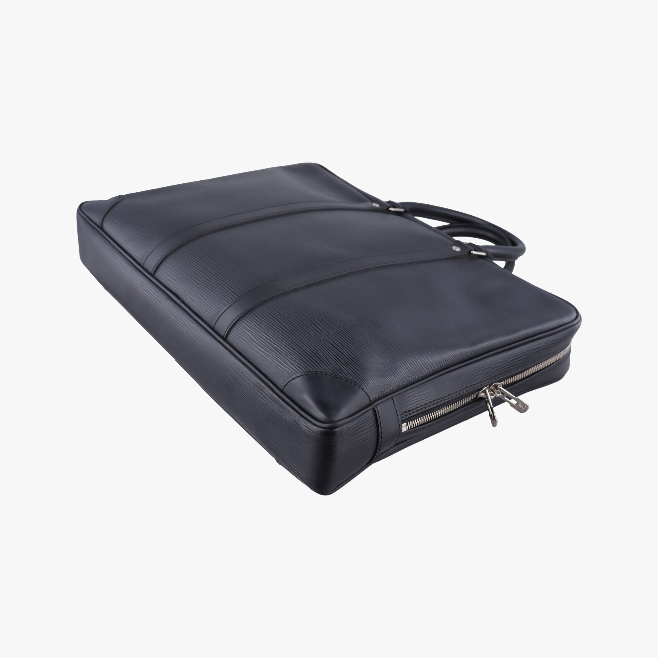 Secondhand Louis Vuitton Porto Document Voyage Noir Epi M59162 handbag | stylenewstar