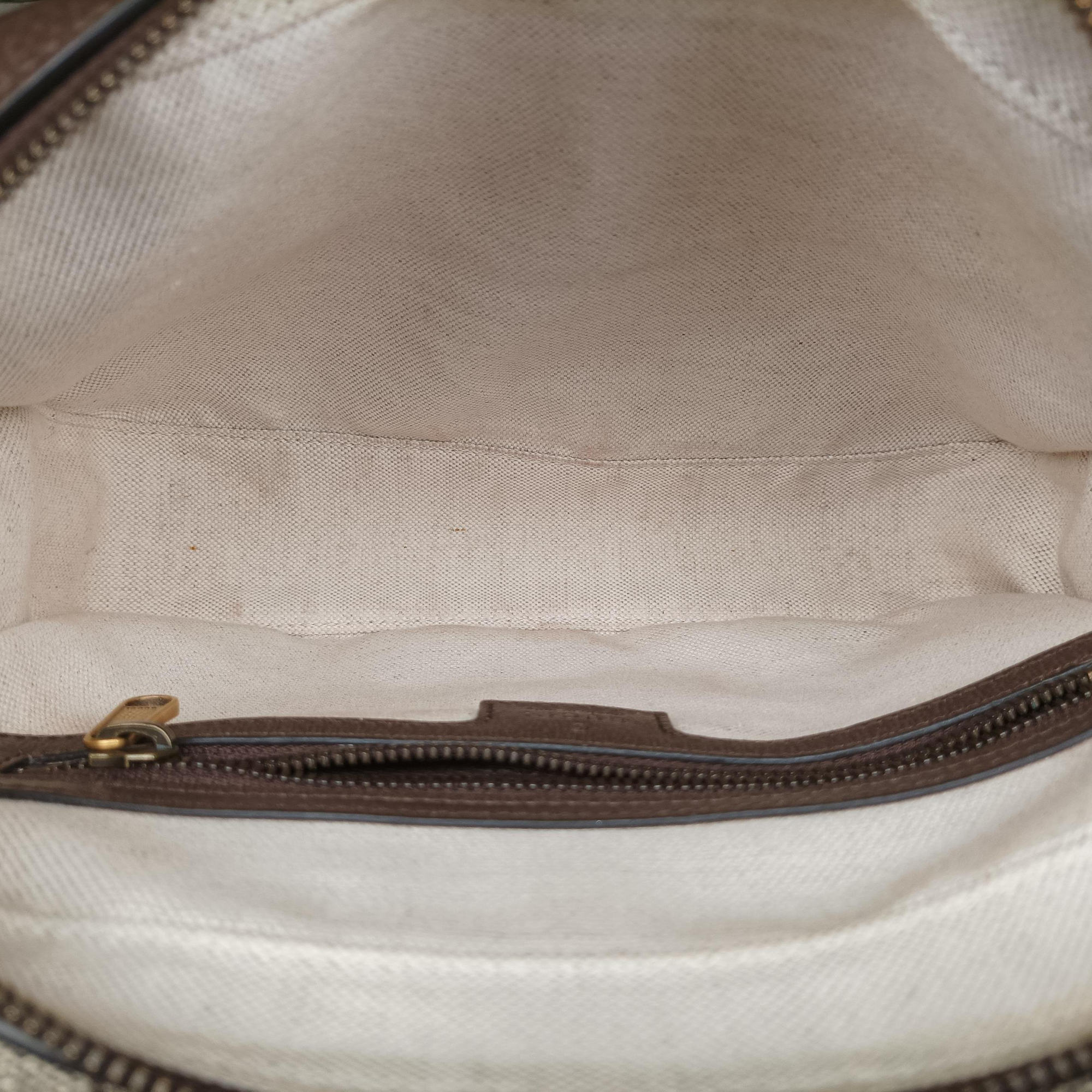 Pre-owned Gucci Ophidia Ebony × Neon Orange GG Supreme × Leather 792376 shoulderbag | stylenewstar