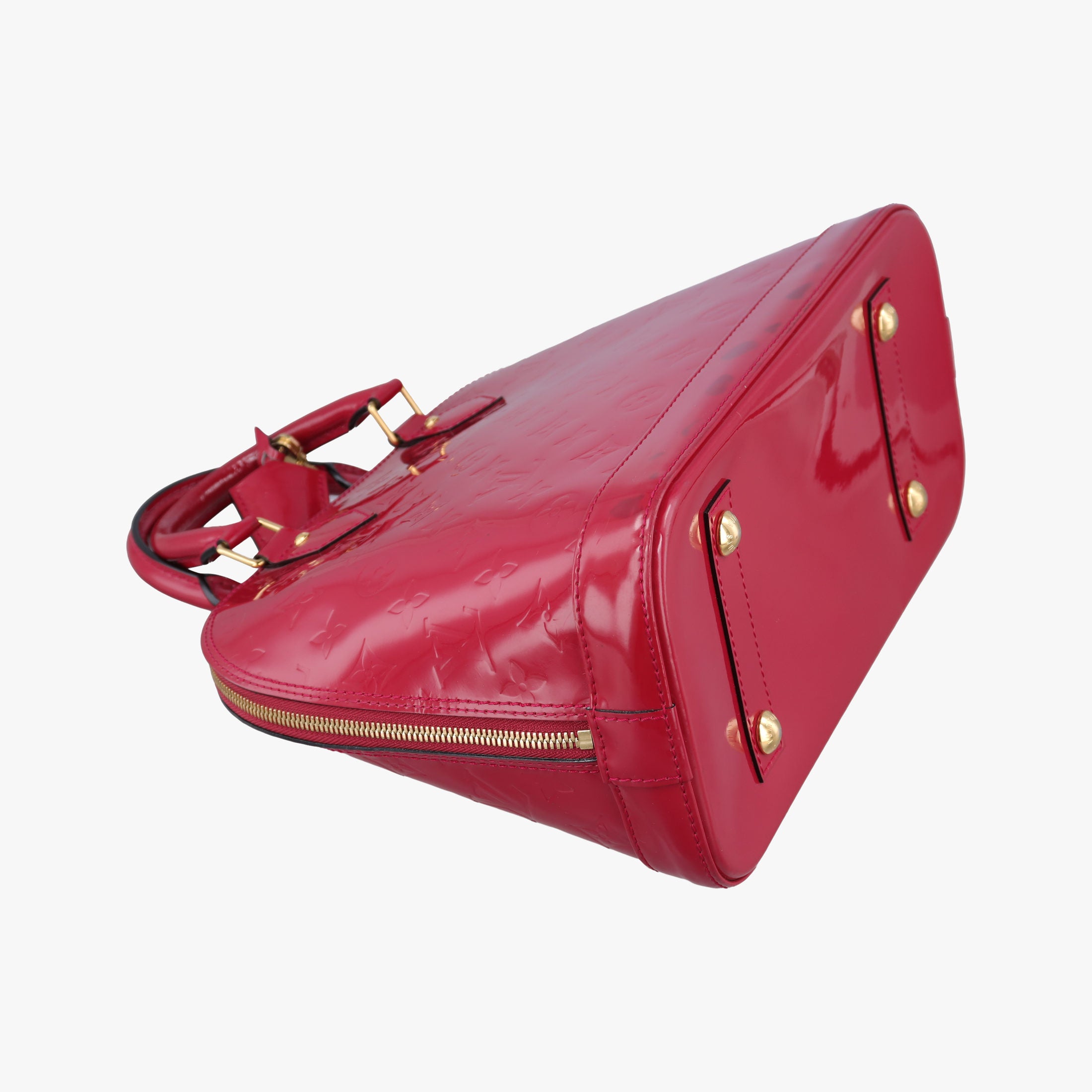 Vintage Louis Vuitton Alma PM pomme d'amour Vernis M90096 handbag | stylenewstar