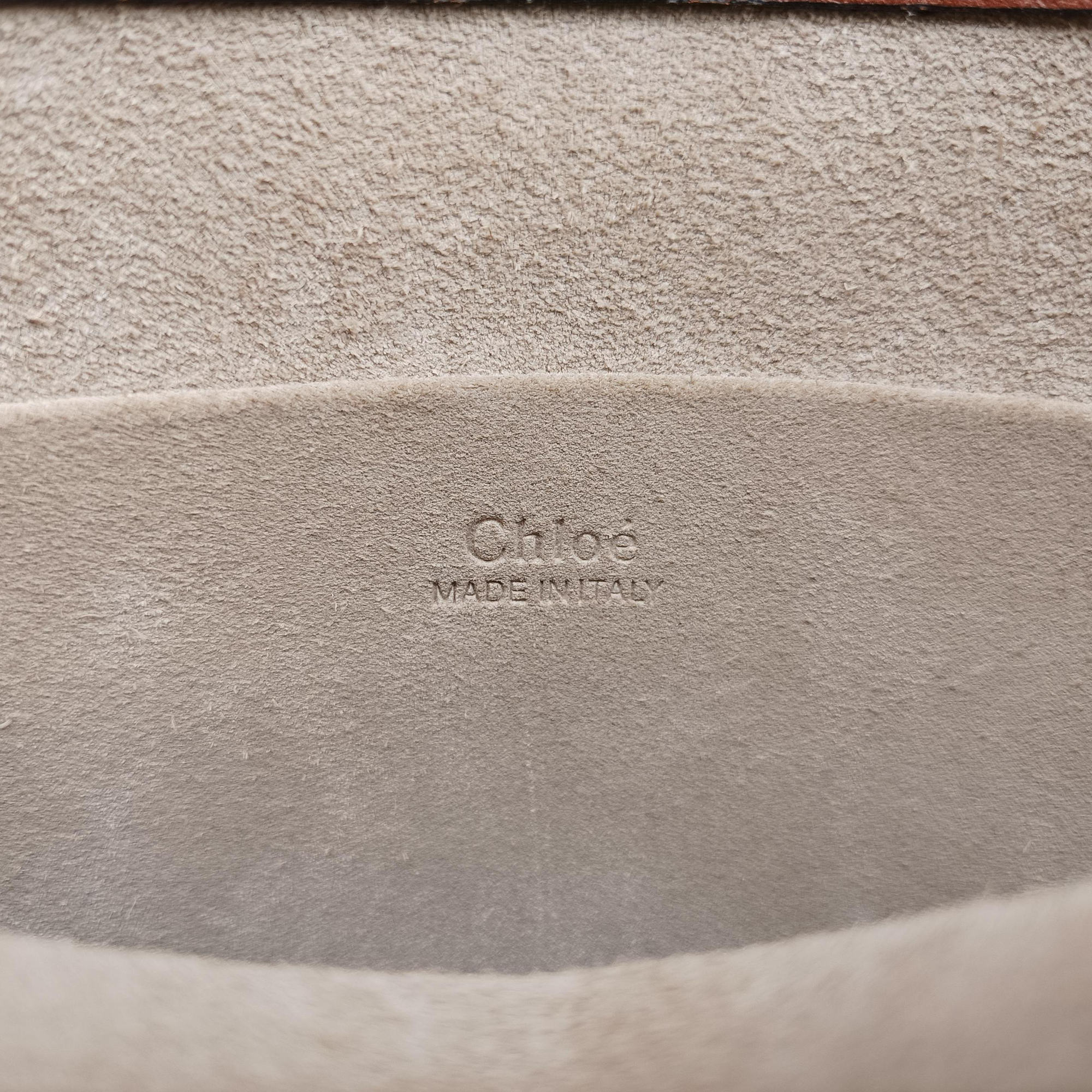 Secondhand Chloe Bracelet Nile Brown Leather  shoulderbag | stylenewstar
