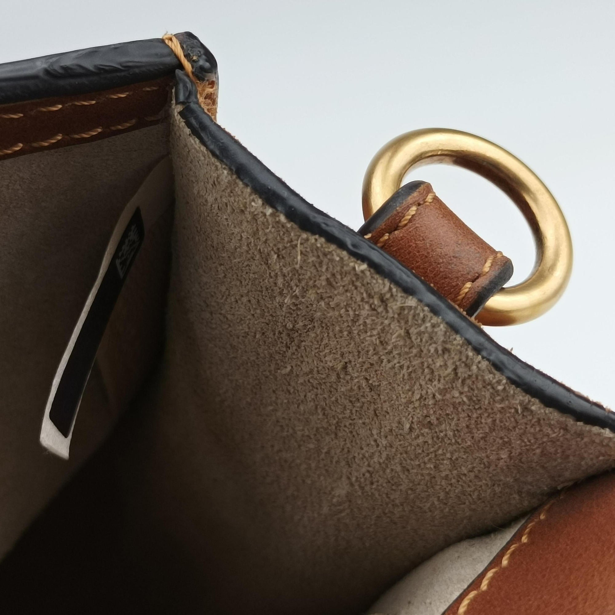Secondhand Chloe Bracelet Nile Brown Leather  shoulderbag | stylenewstar