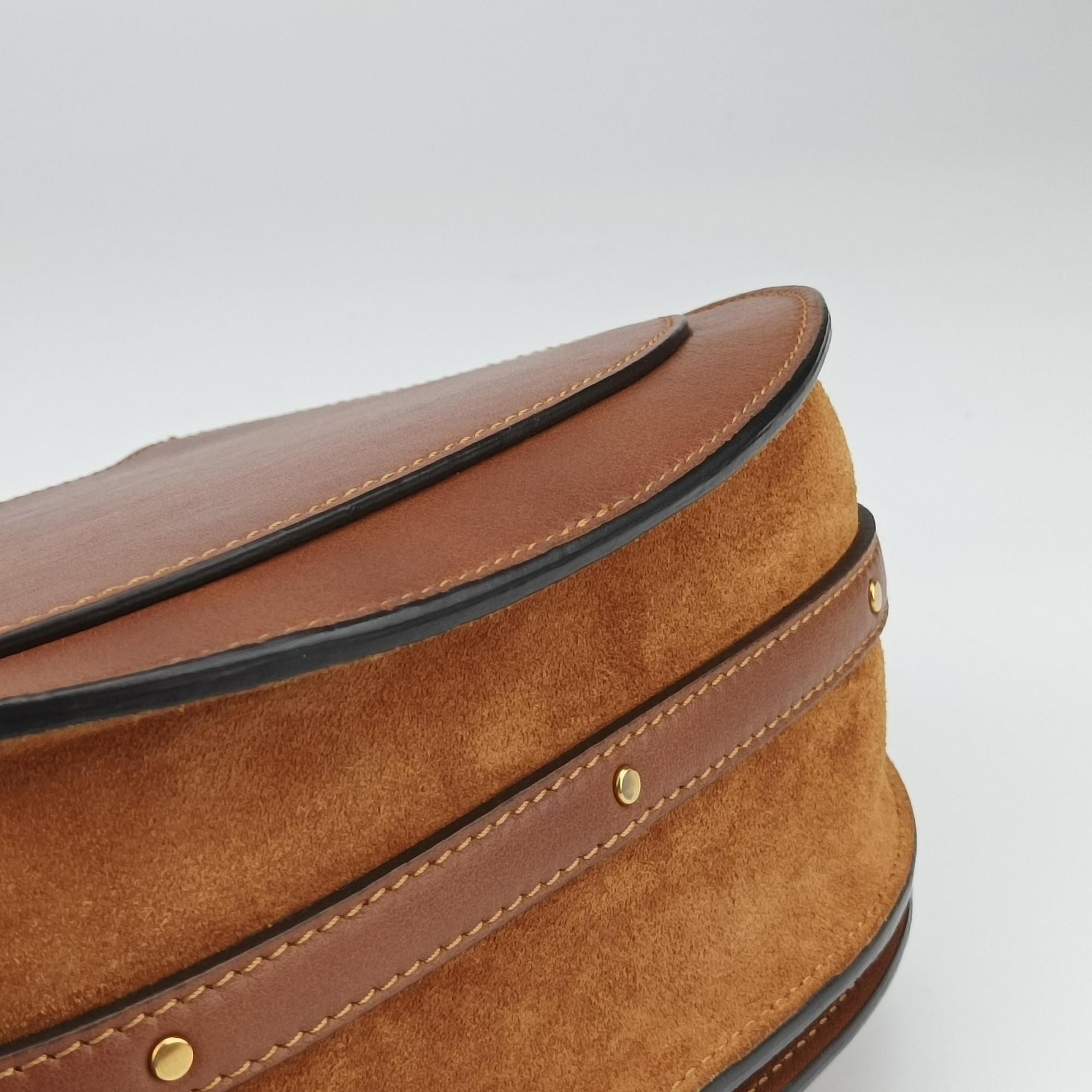 Secondhand Chloe Bracelet Nile Brown Leather  shoulderbag | stylenewstar