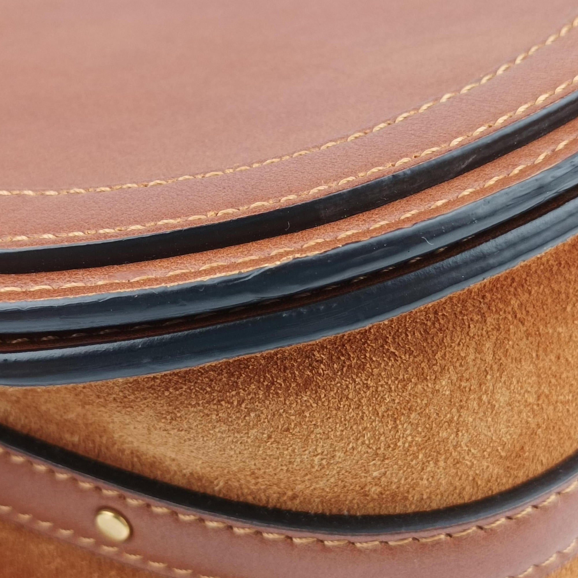 Secondhand Chloe Bracelet Nile Brown Leather  shoulderbag | stylenewstar