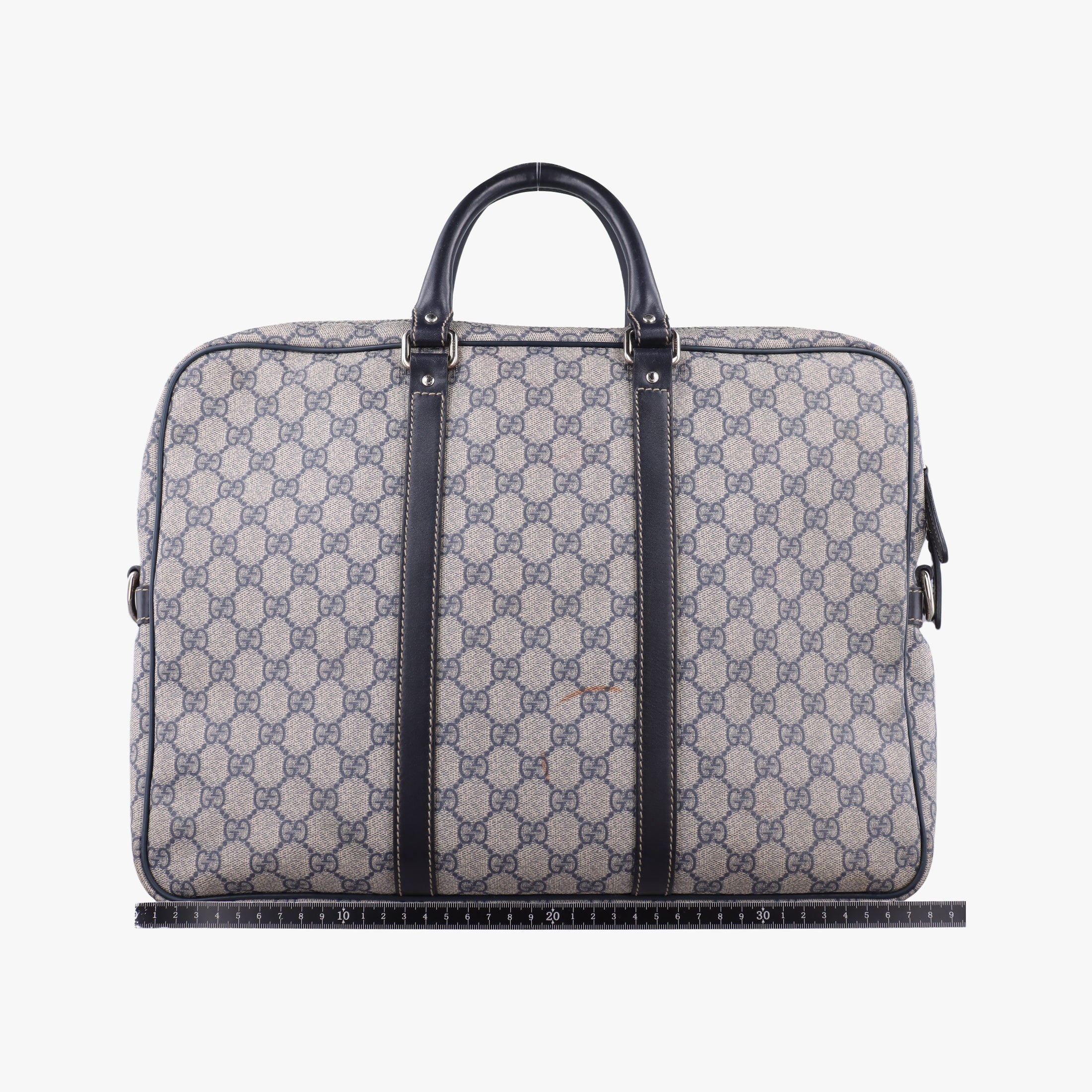Vintage Gucci Diamante Beige×Black PVC coated canvas 208463 handbag | stylenewstar