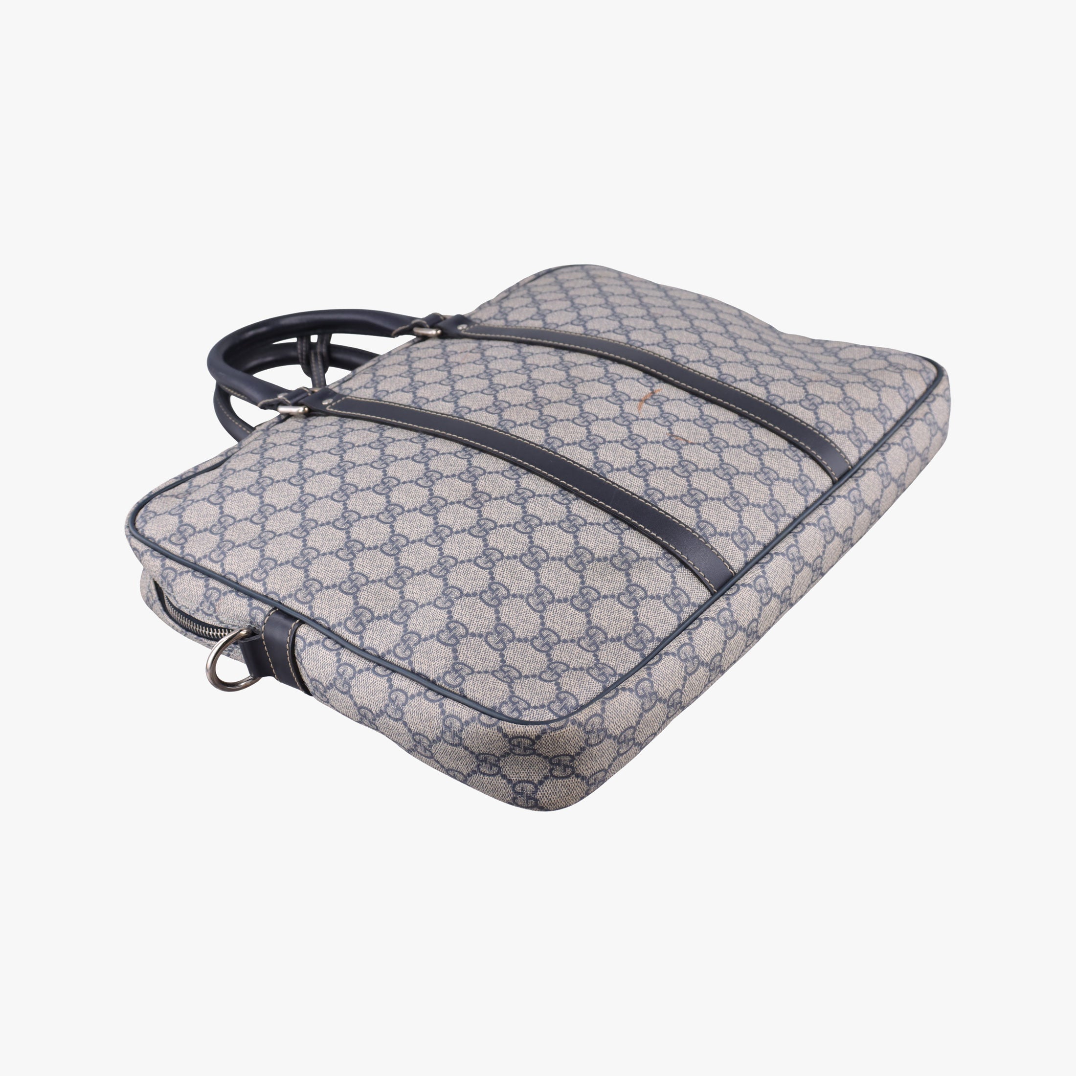 Vintage Gucci Diamante Beige×Black PVC coated canvas 208463 handbag | stylenewstar