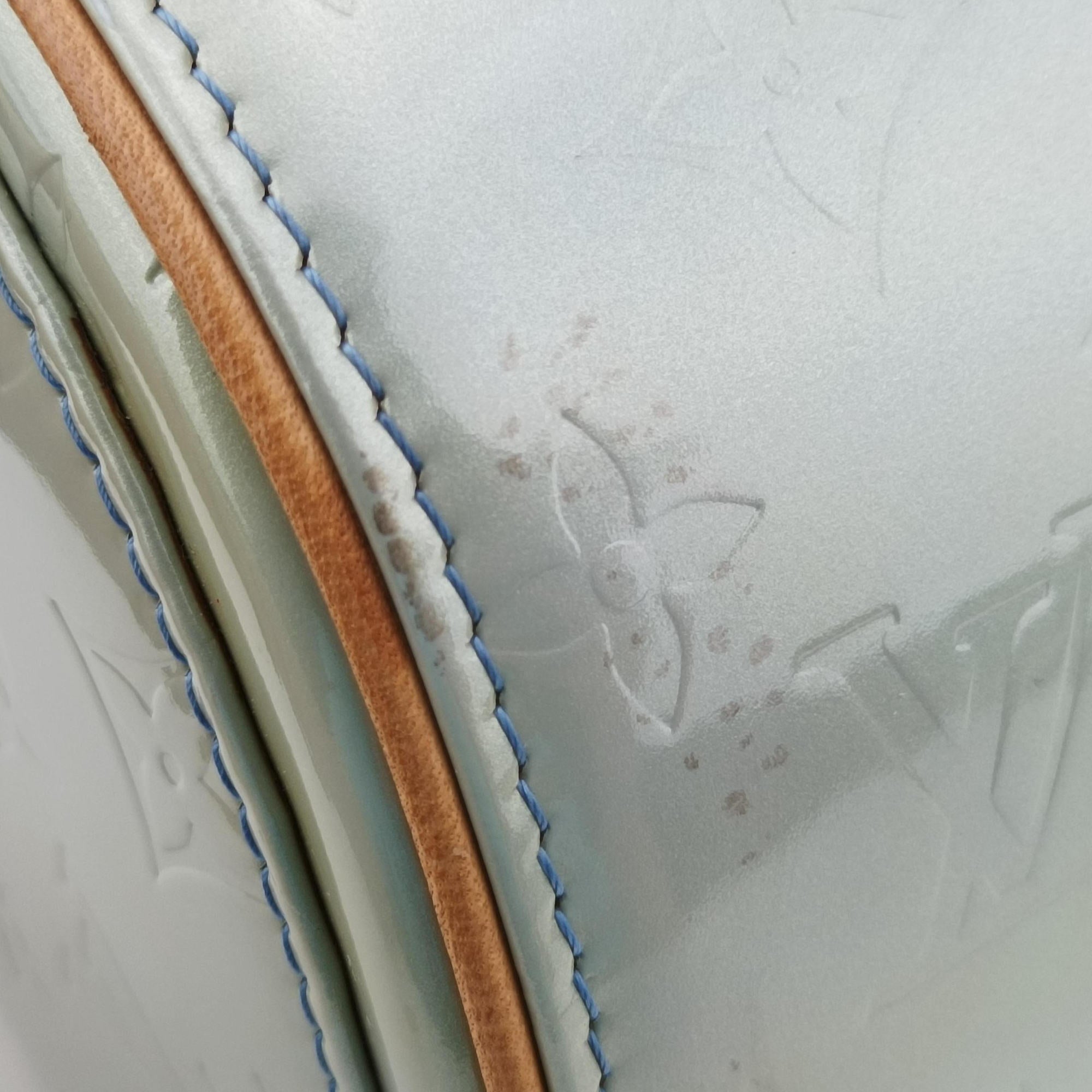 Pre-owned Louis Vuitton Bedford Blue Vernis M91233 handbag | stylenewstar