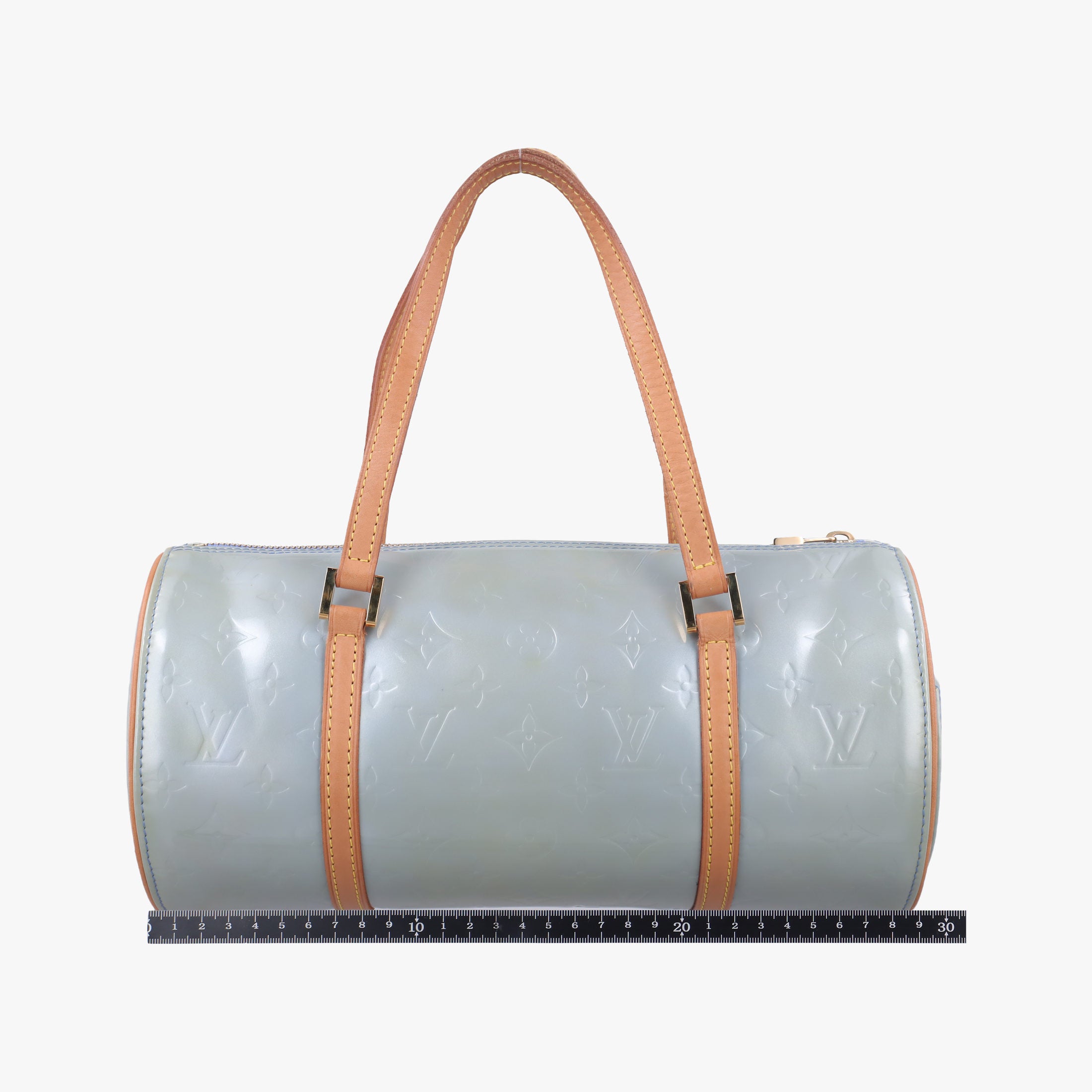 Pre-owned Louis Vuitton Bedford Blue Vernis M91233 handbag | stylenewstar