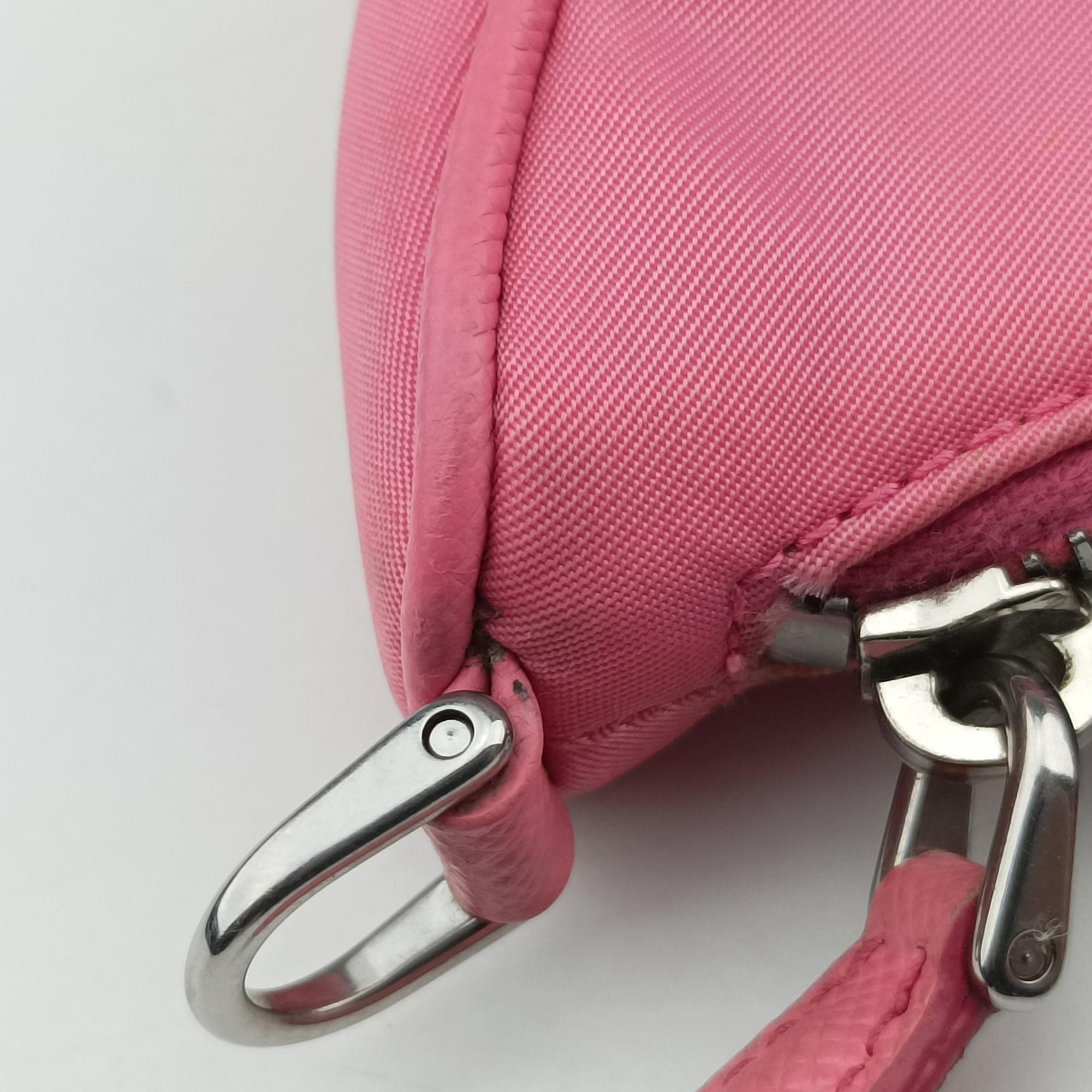 Pre-owned Prada Re-Edition 2005 Nylon Mini Pink nylon 1TT122 shoulderbag | stylenewstar
