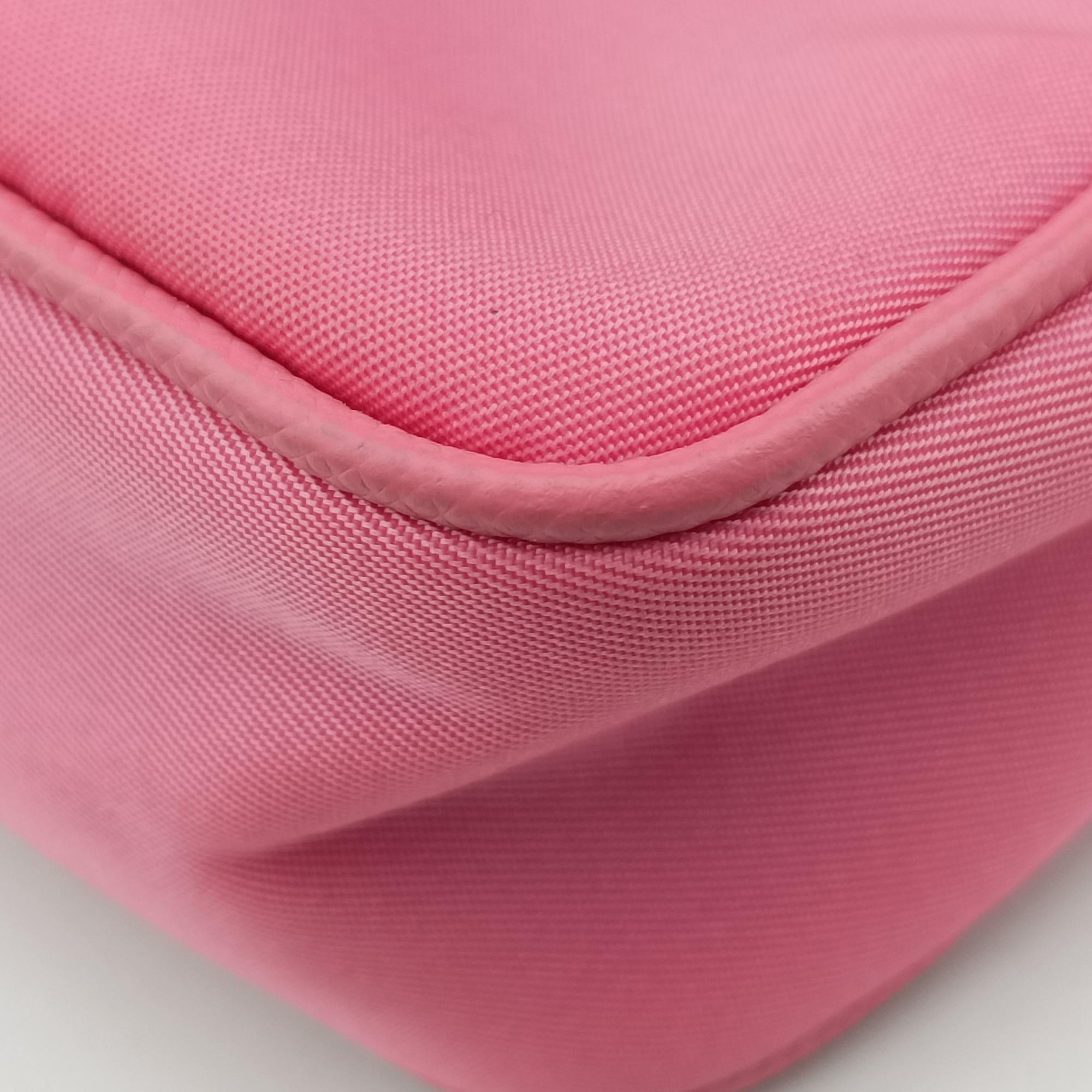Pre-owned Prada Re-Edition 2005 Nylon Mini Pink nylon 1TT122 shoulderbag | stylenewstar