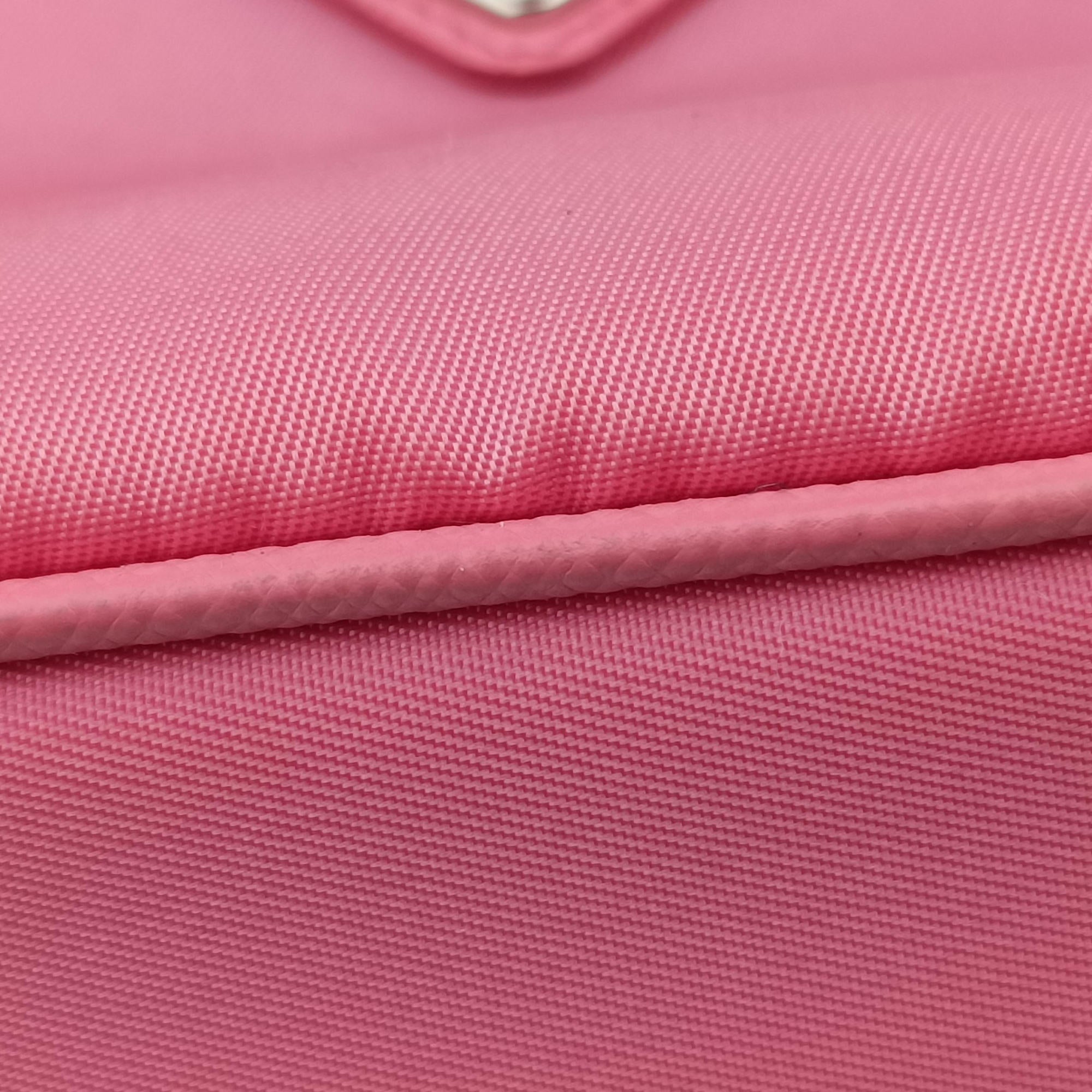 Pre-owned Prada Re-Edition 2005 Nylon Mini Pink nylon 1TT122 shoulderbag | stylenewstar
