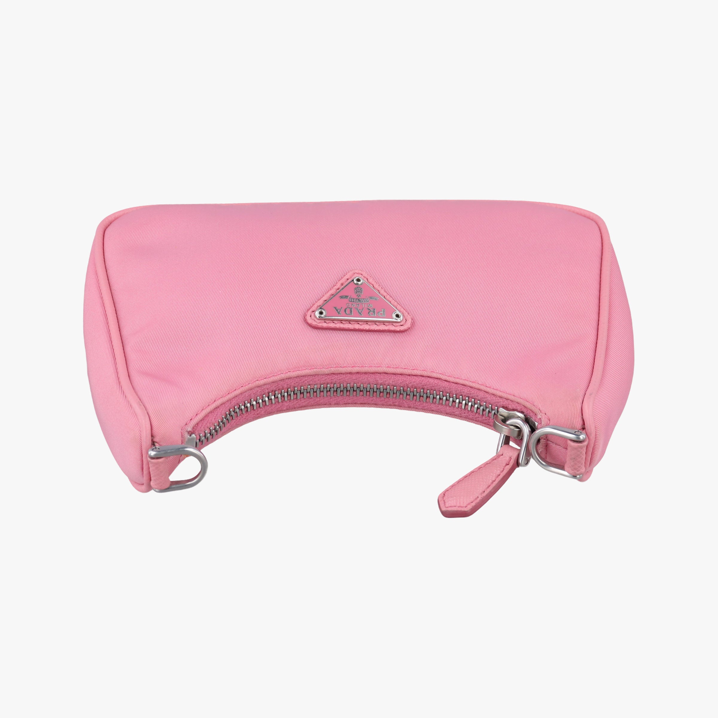 Pre-owned Prada Re-Edition 2005 Nylon Mini Pink nylon 1TT122 shoulderbag | stylenewstar