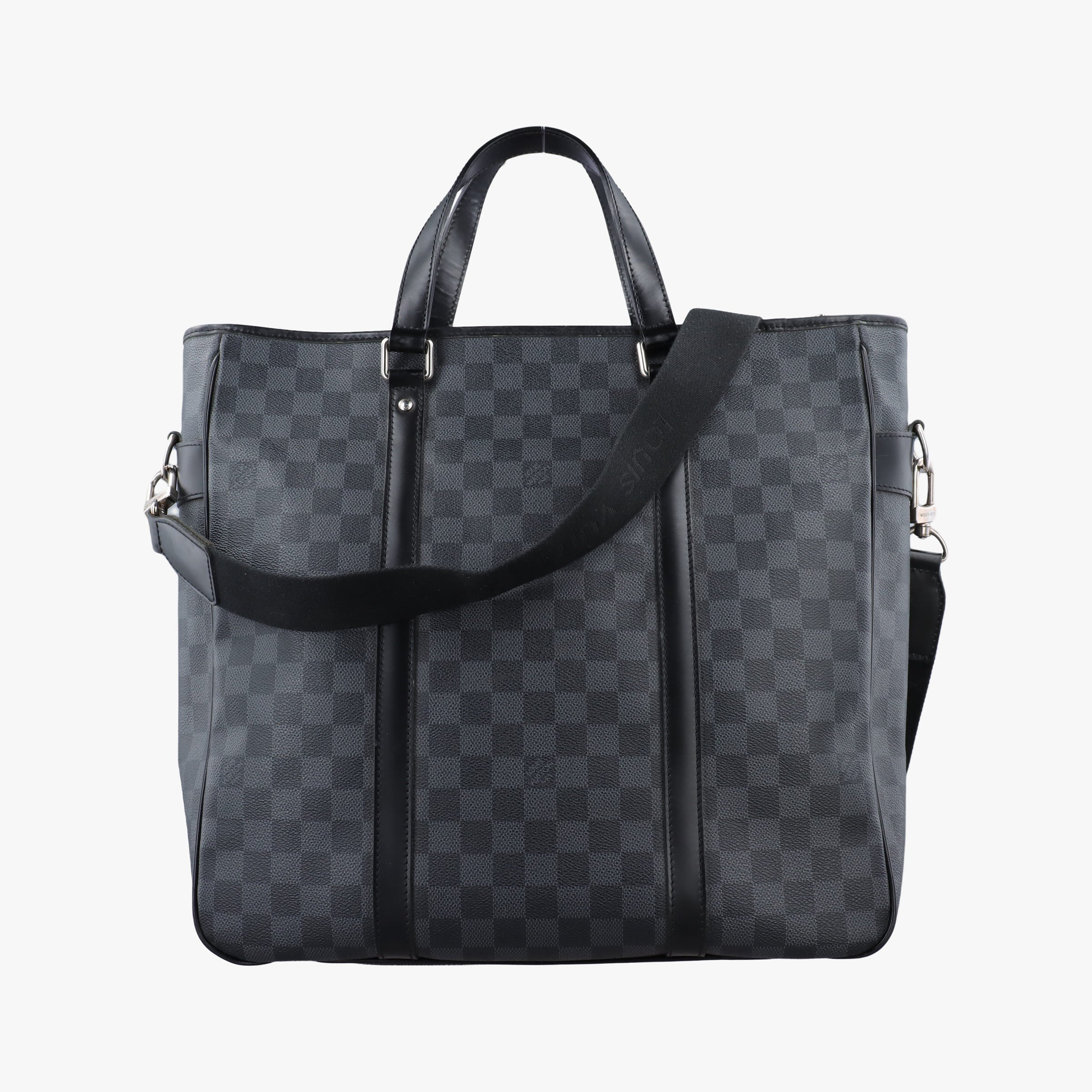 Pre-owned Louis Vuitton TADAO Noir Damier Graphite N51192 shoulderbag | stylenewstar