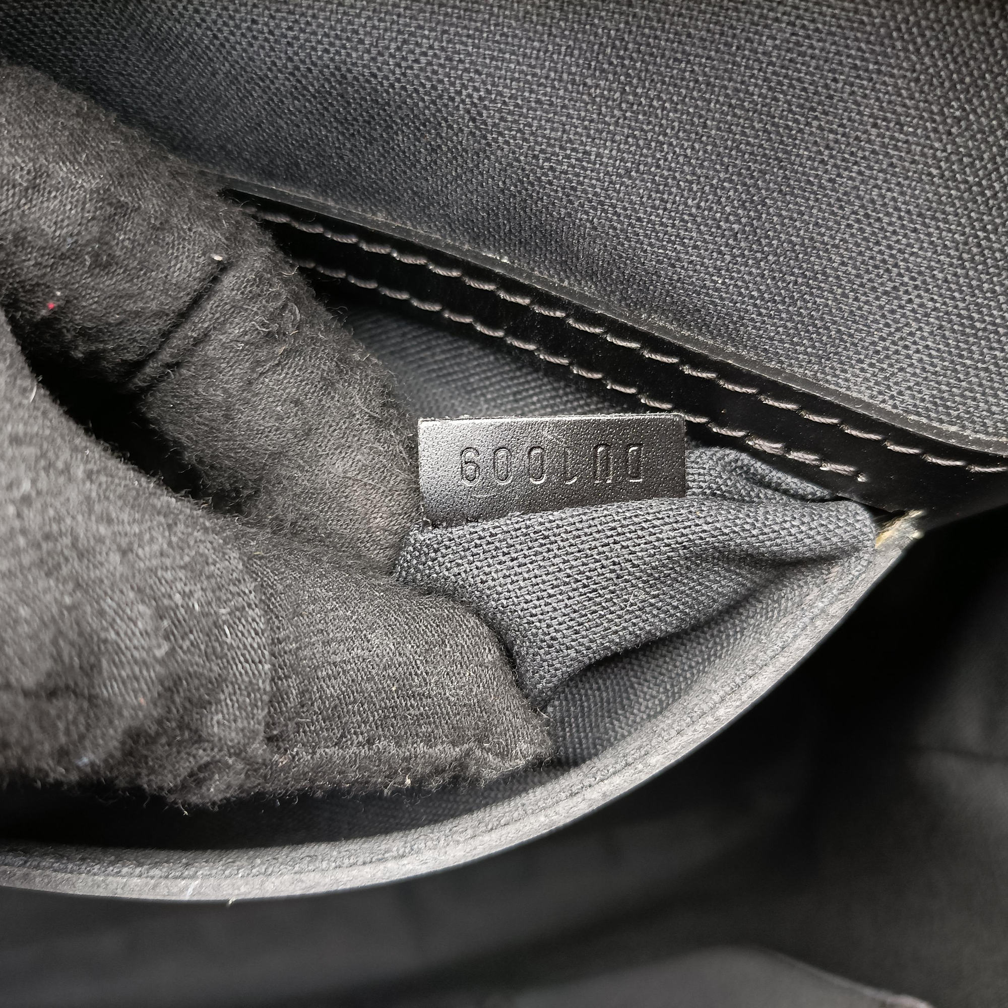Pre-owned Louis Vuitton TADAO Noir Damier Graphite N51192 shoulderbag | stylenewstar