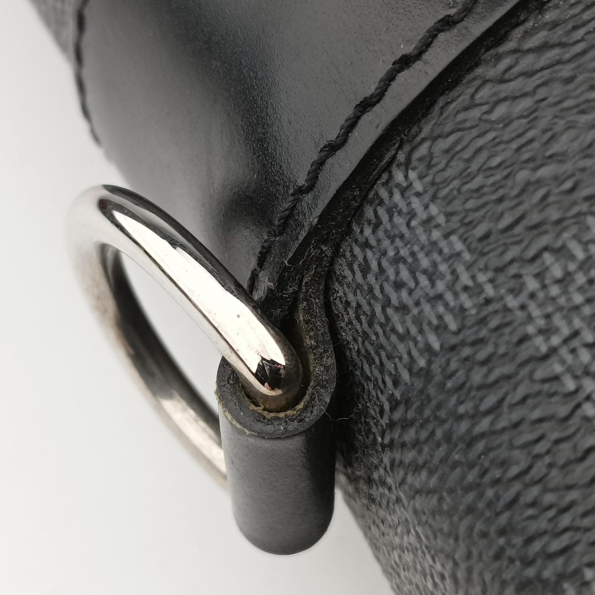 Pre-owned Louis Vuitton TADAO Noir Damier Graphite N51192 shoulderbag | stylenewstar