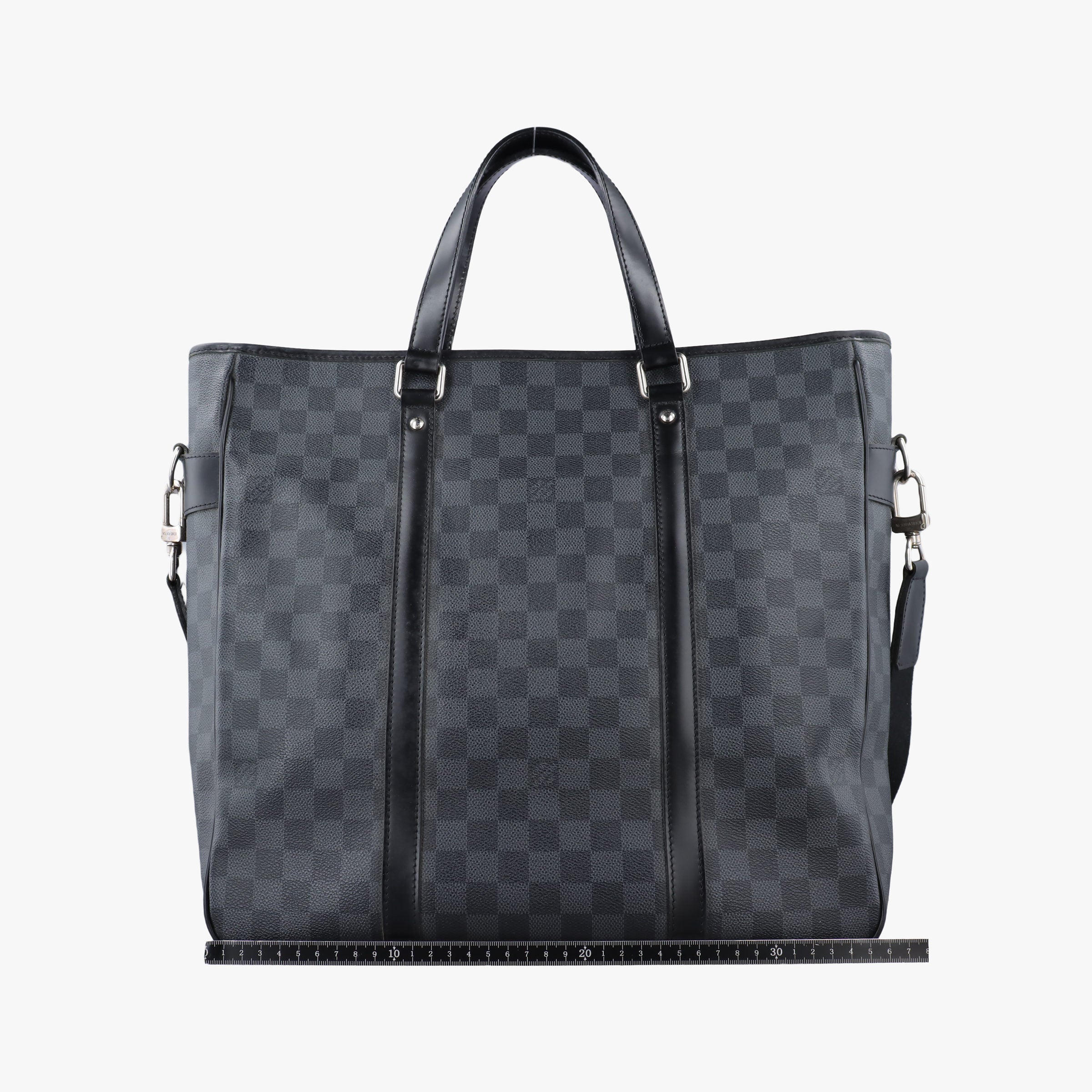 Pre-owned Louis Vuitton TADAO Noir Damier Graphite N51192 shoulderbag | stylenewstar