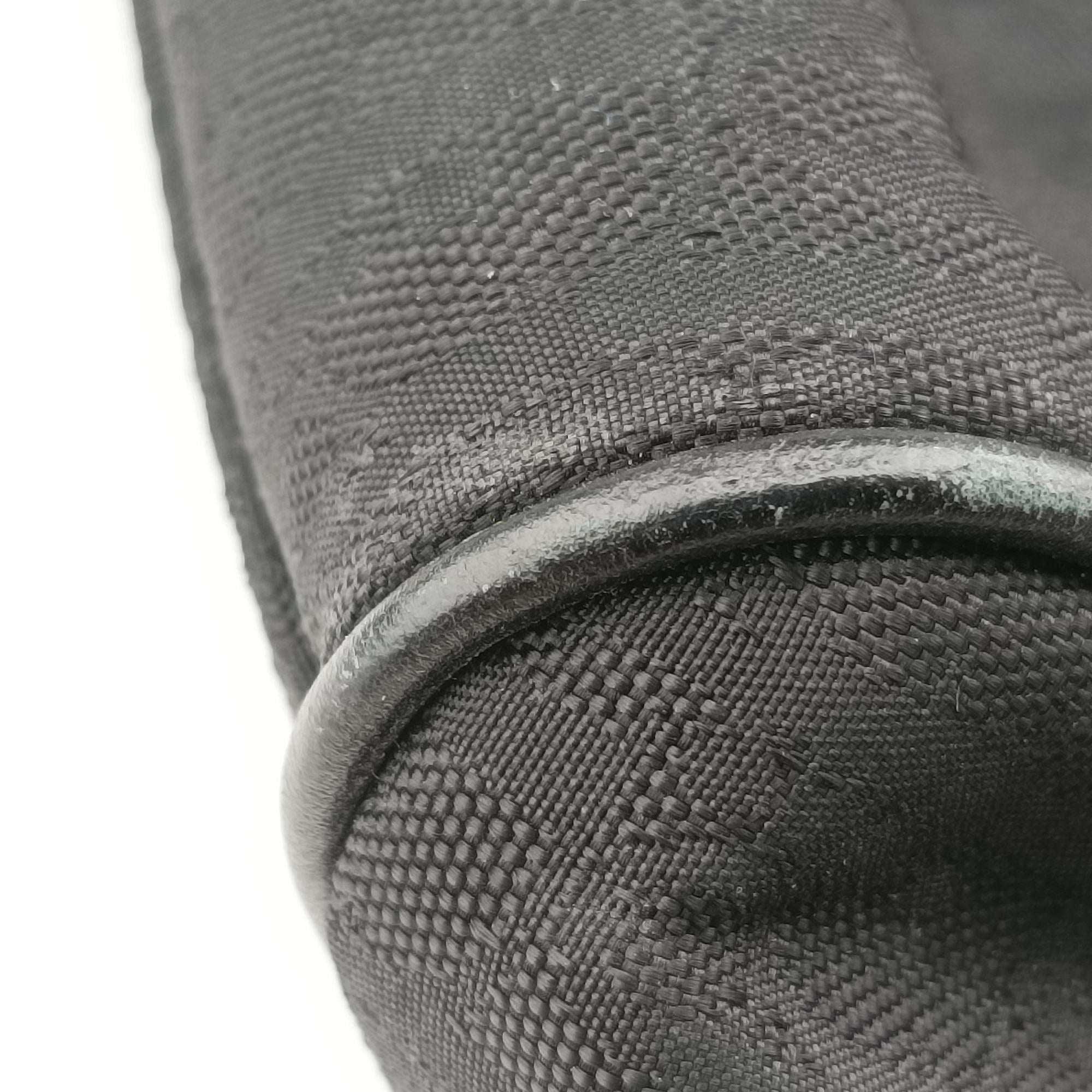 Pre-owned Christian Dior Lovely Black Diorissimo Canvas × Leather  handbag | stylenewstar