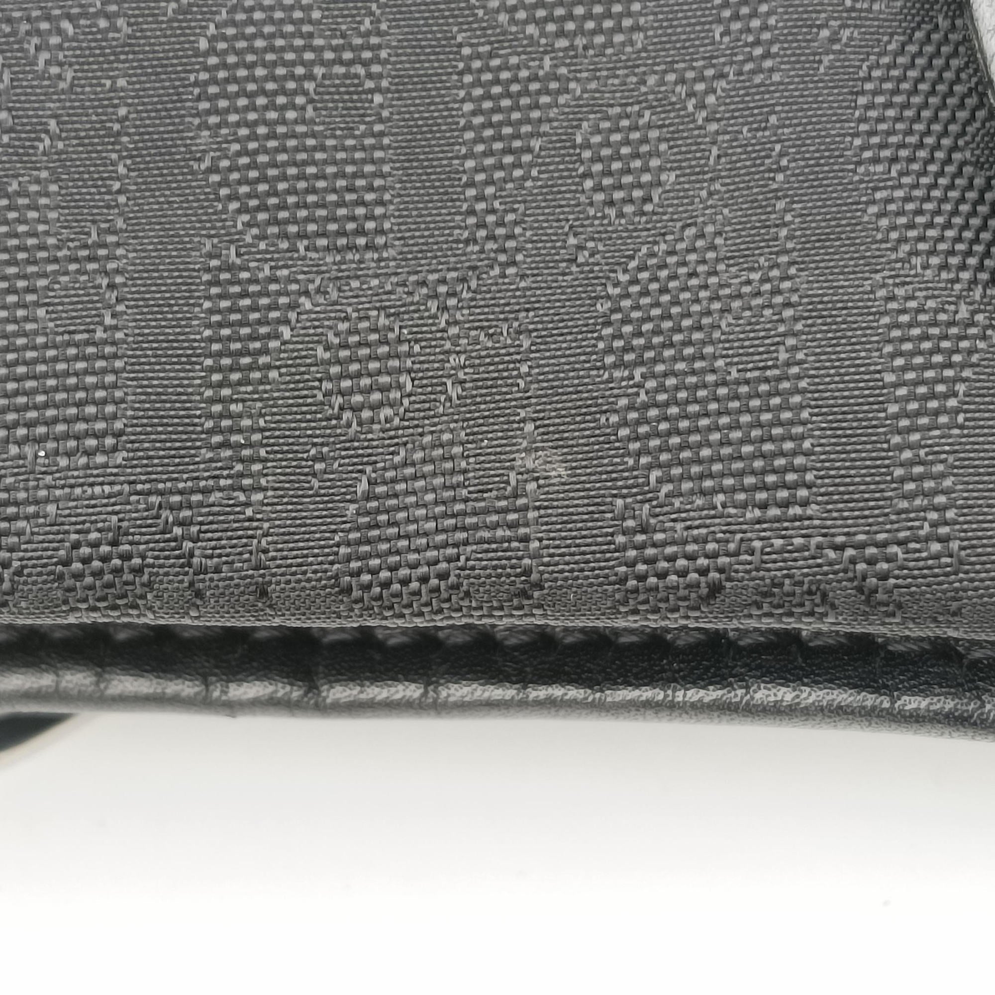 Pre-owned Christian Dior Lovely Black Diorissimo Canvas × Leather  handbag | stylenewstar