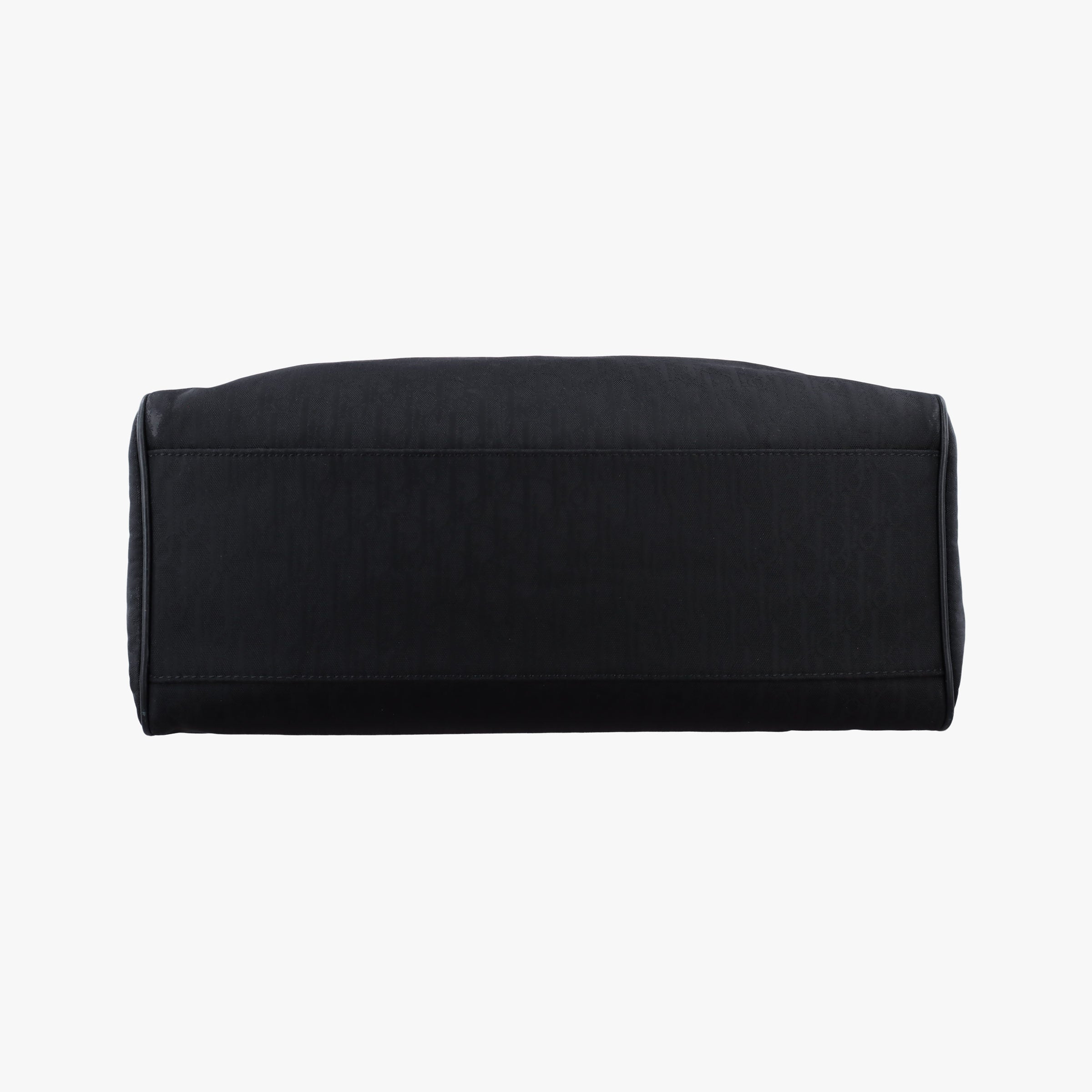 Pre-owned Christian Dior Lovely Black Diorissimo Canvas × Leather  handbag | stylenewstar