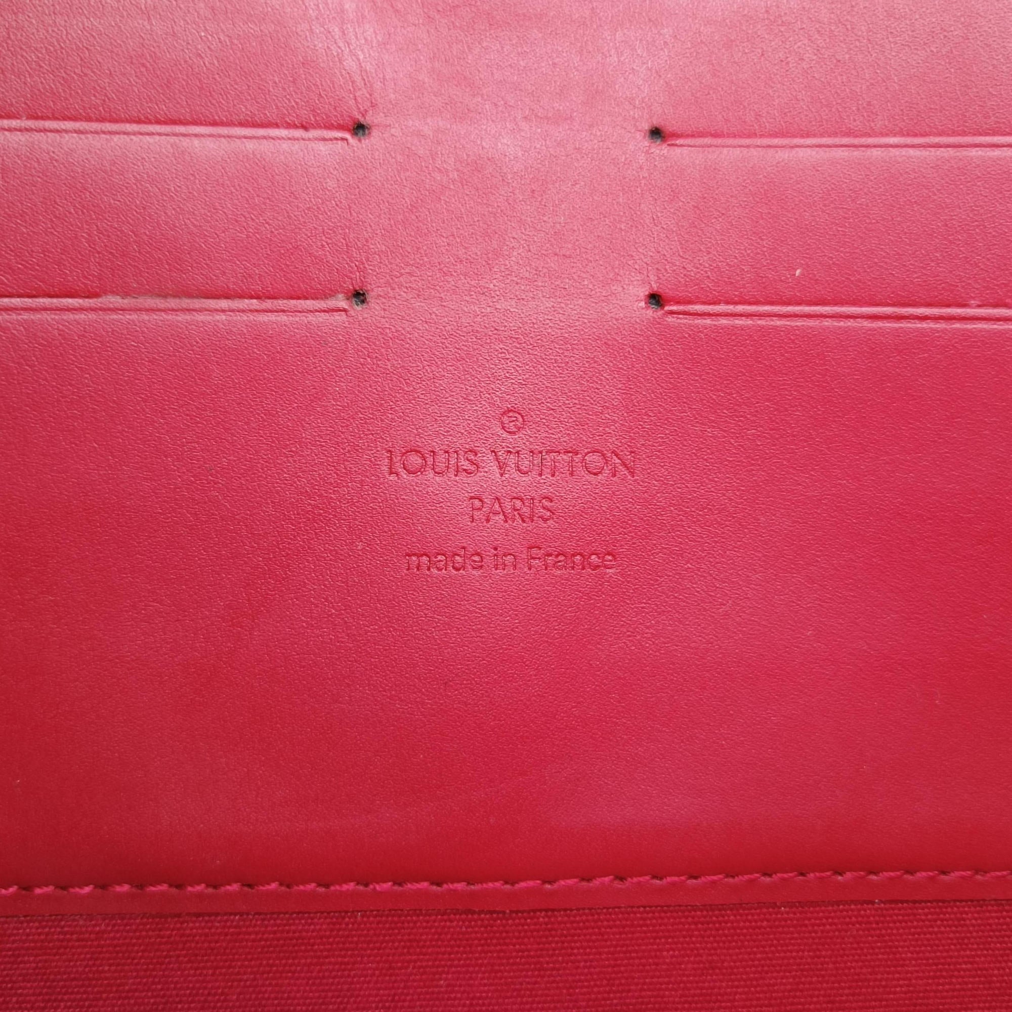 Pre-owned Louis Vuitton Rossmore MM Red Vernis M91550 handbag | stylenewstar