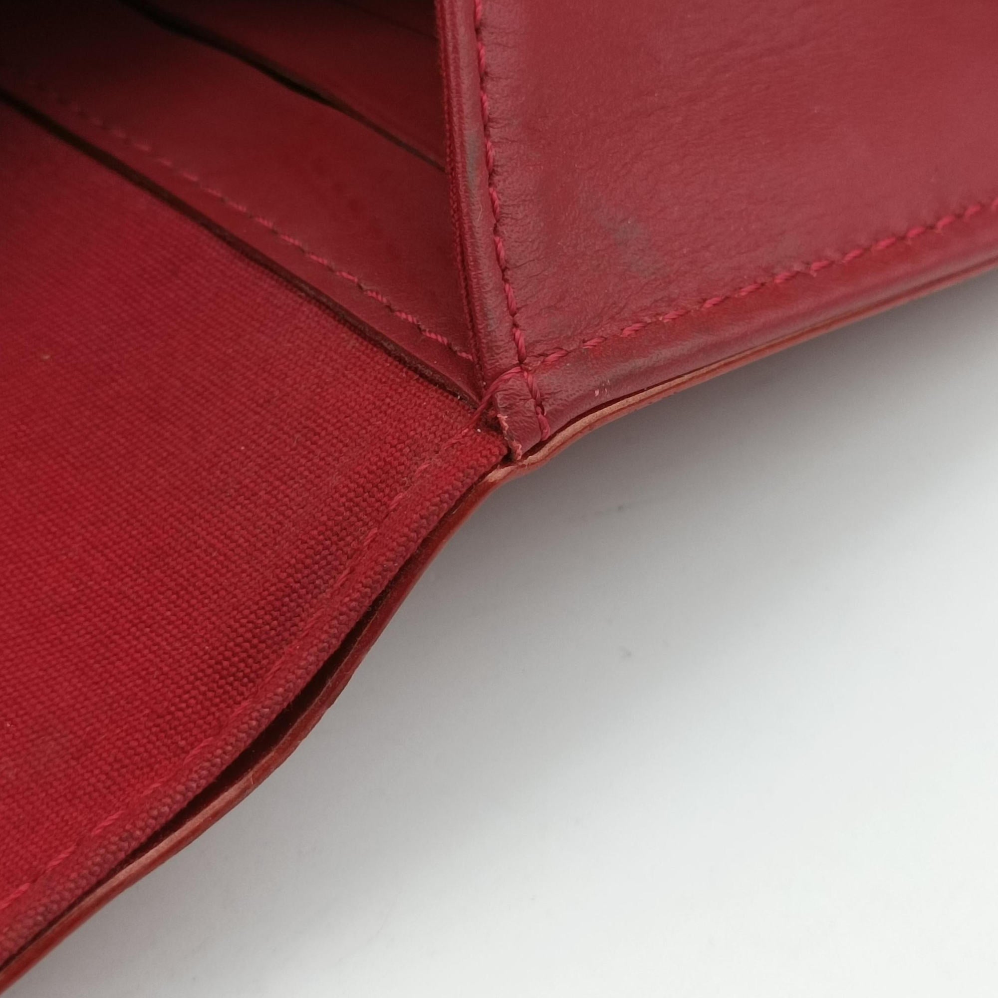 Pre-owned Louis Vuitton Rossmore MM Red Vernis M91550 handbag | stylenewstar