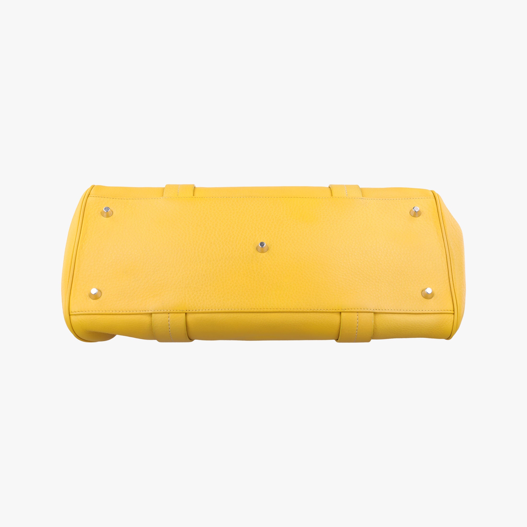 Pre-owned Christian Dior Detective Yellow Leather  handbag | stylenewstar
