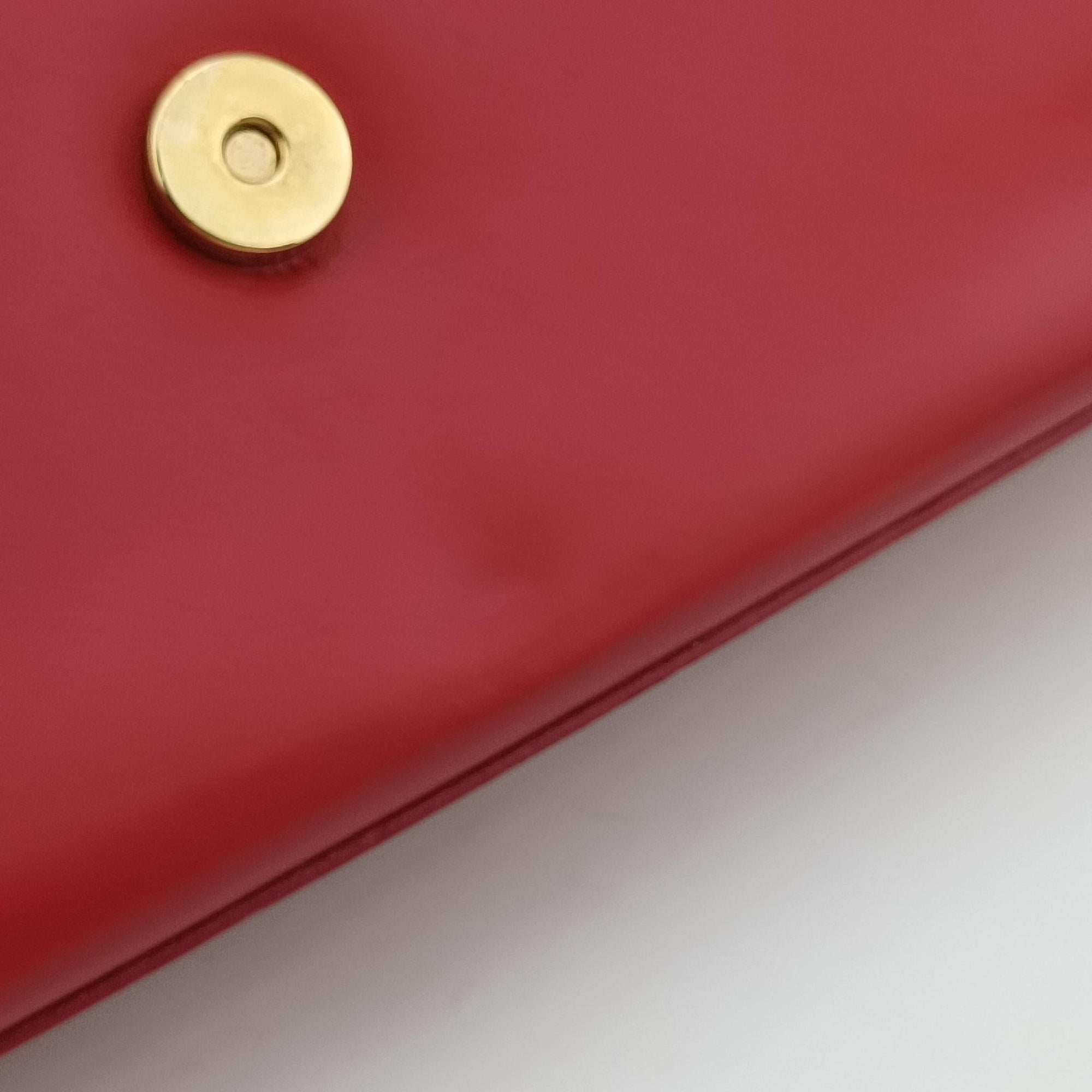 Vintage Yves Saint Laurent KATE Red Leather 326078 shoulderbag | stylenewstar