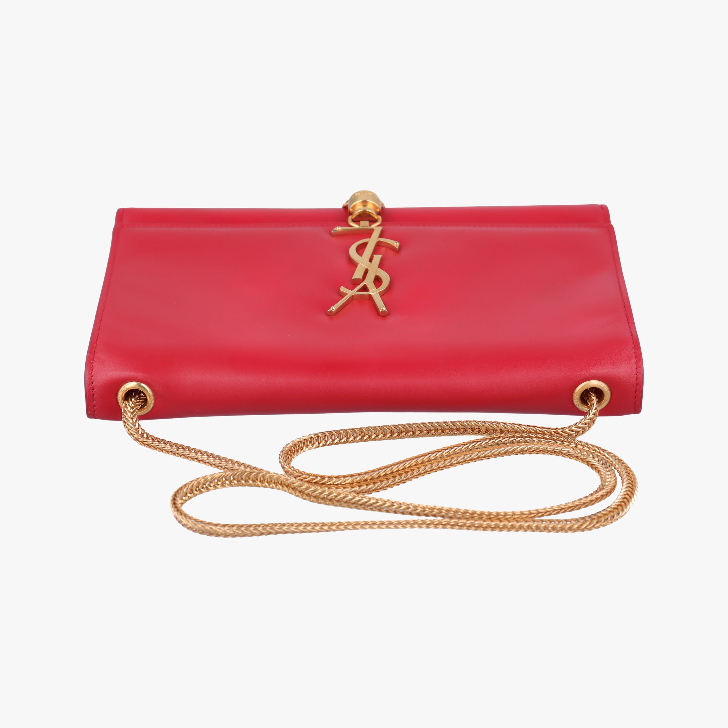 Vintage Yves Saint Laurent KATE Red Leather 326078 shoulderbag | stylenewstar