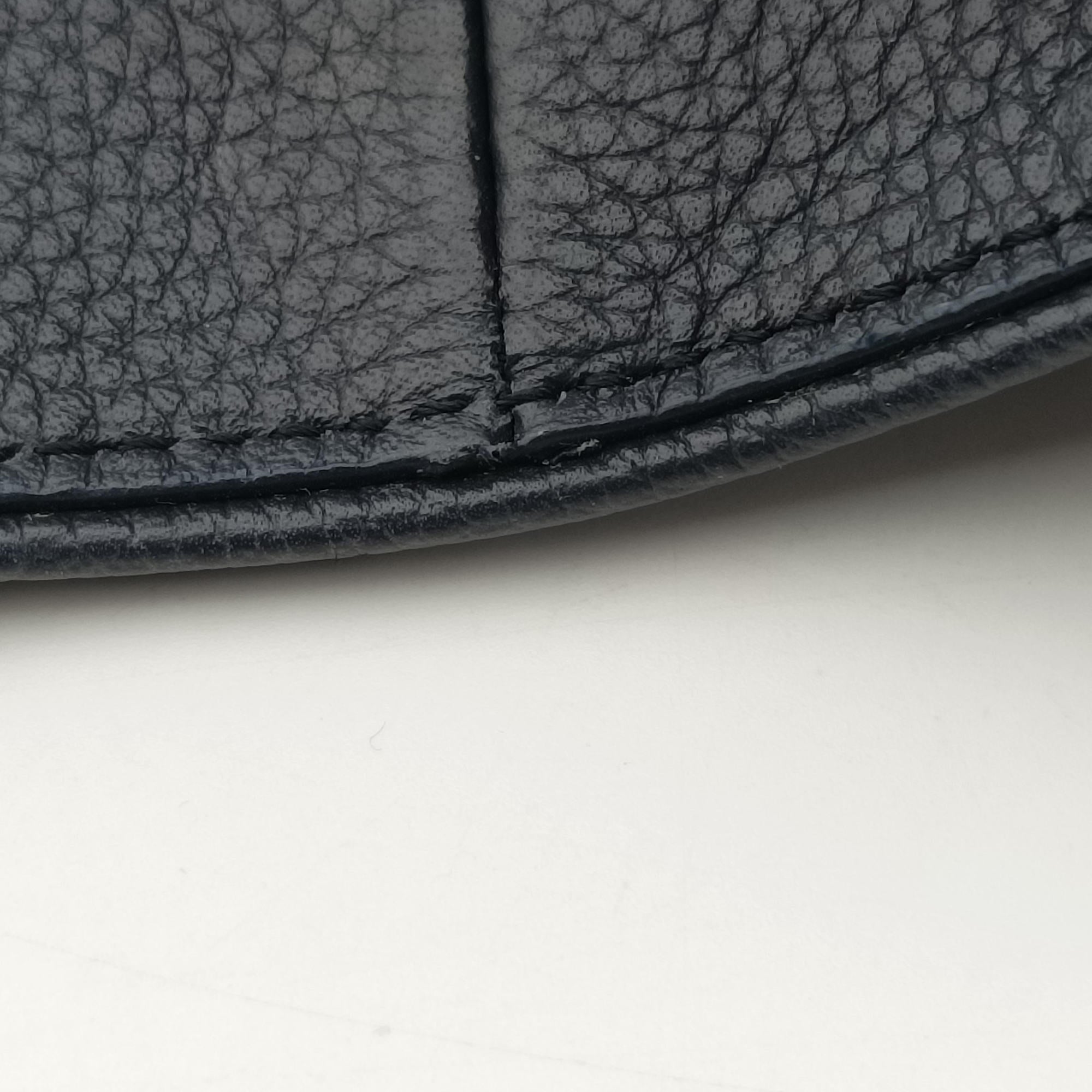 Pre-owned Christian Dior Saddle Navy Leather  bum bag/waist bag | stylenewstar