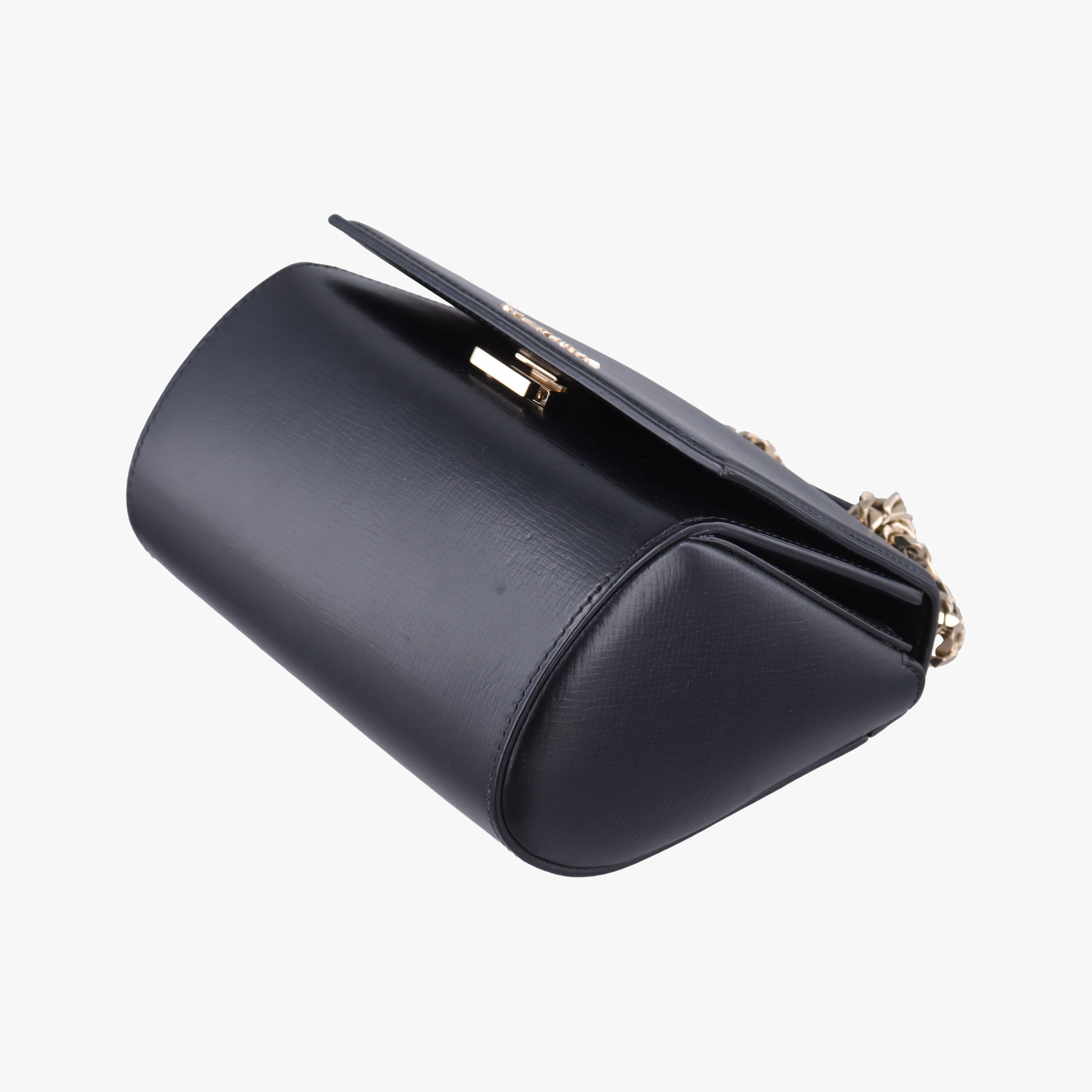 Pre-owned Givenchy Pandora Box Black Leather  shoulderbag | stylenewstar