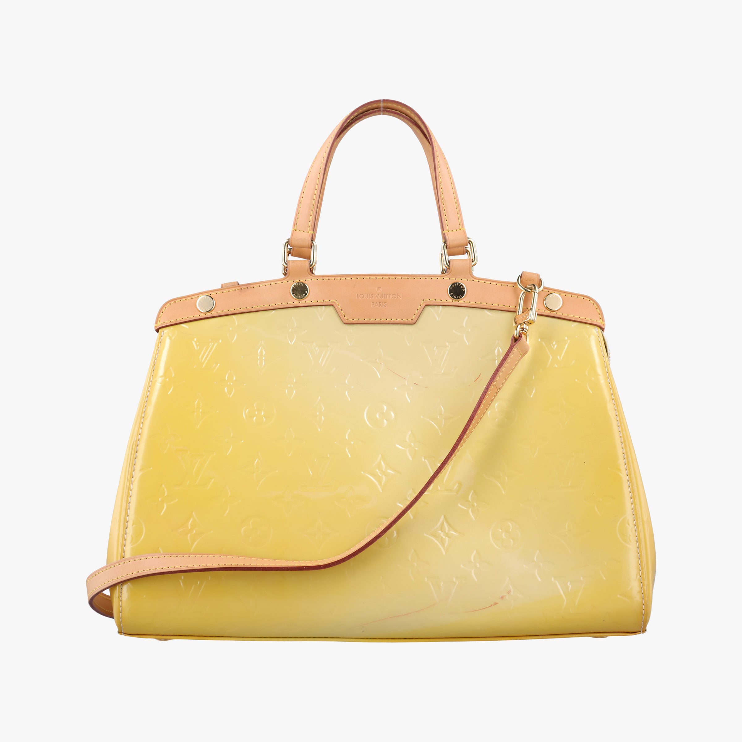 Pre-owned Louis Vuitton Brea MM Broncorail Vernis M91456 shoulderbag | stylenewstar