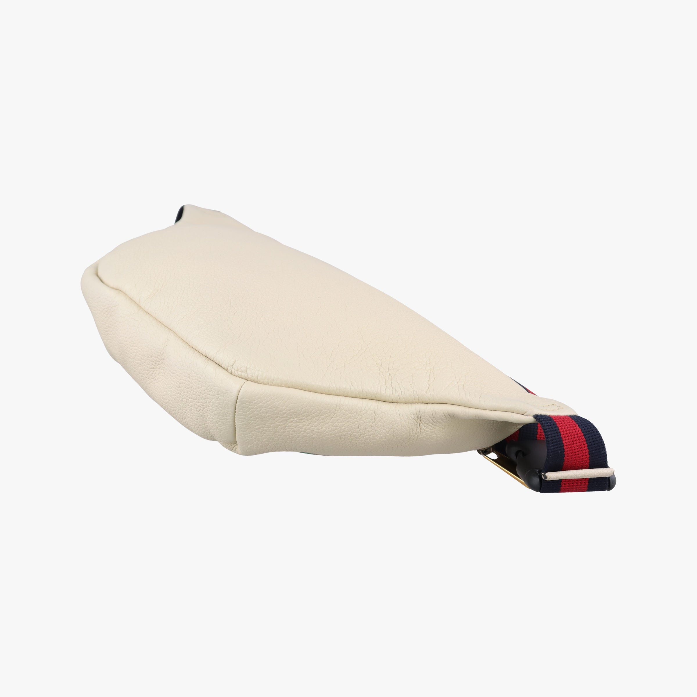 Vintage Gucci Gucci Print White Leather 530412 bum bag/waist bag | stylenewstar