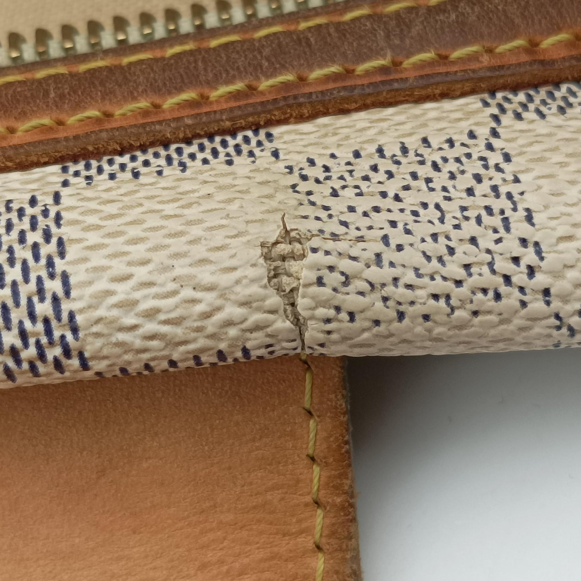 Pre-owned Louis Vuitton STRESA PM Azur Damier Canvas N42220 shoulderbag | stylenewstar