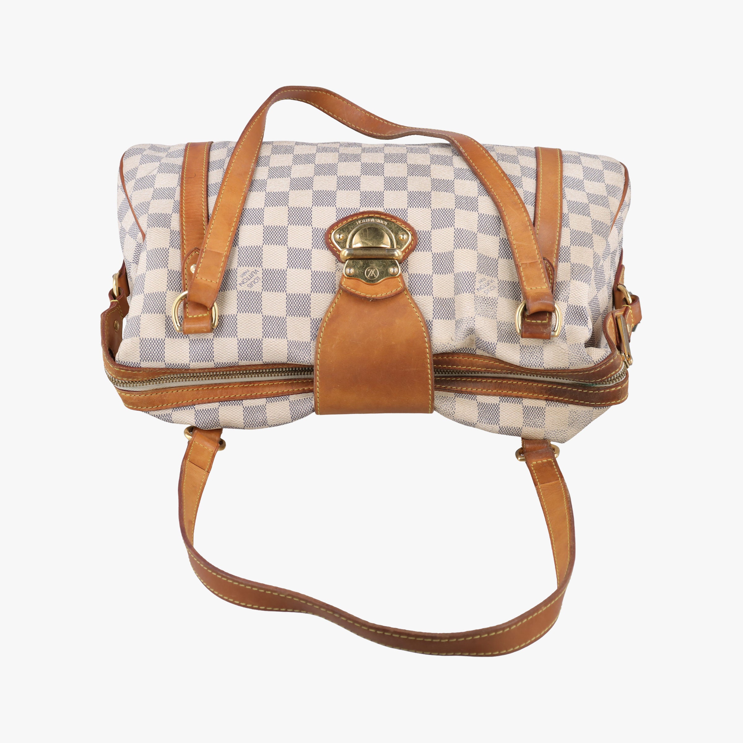 Pre-owned Louis Vuitton STRESA PM Azur Damier Canvas N42220 shoulderbag | stylenewstar